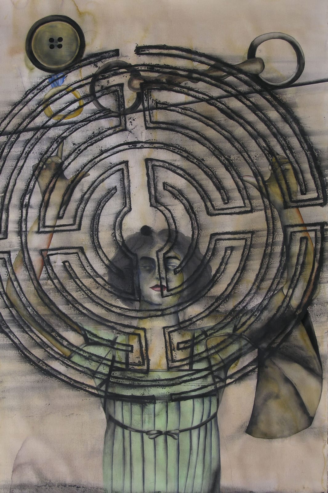 Anju Dodiya, Daphne, 2004