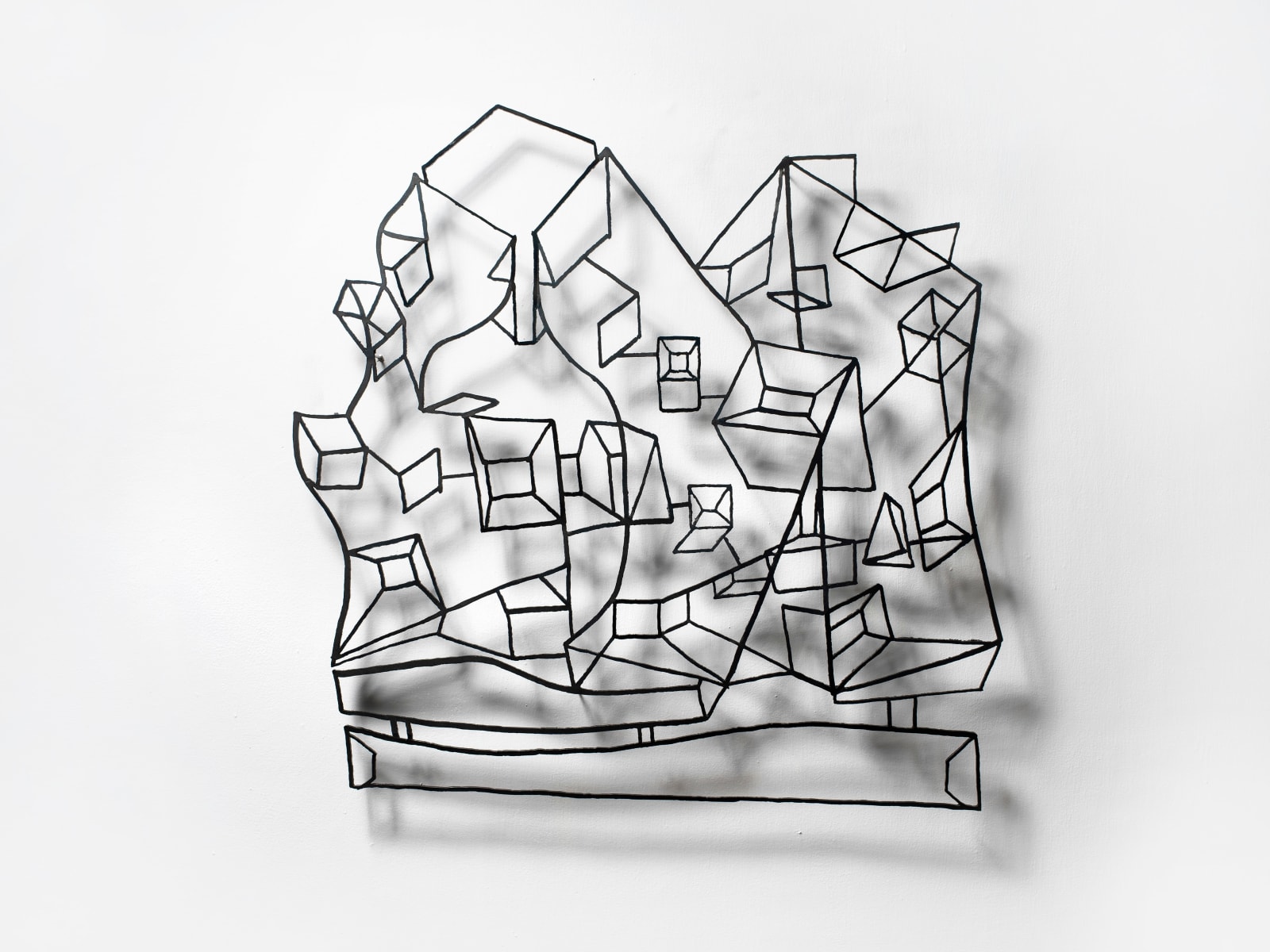 Balkrishna Doshi, Overlay of Dreams - I, 2021