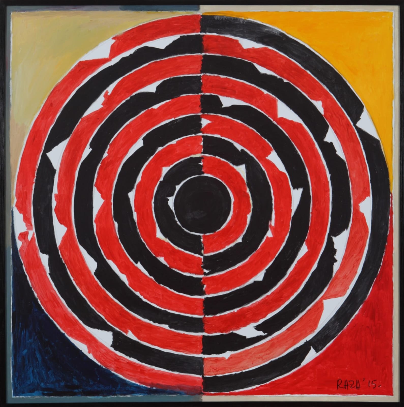 S.H. Raza, Mandala, 2015