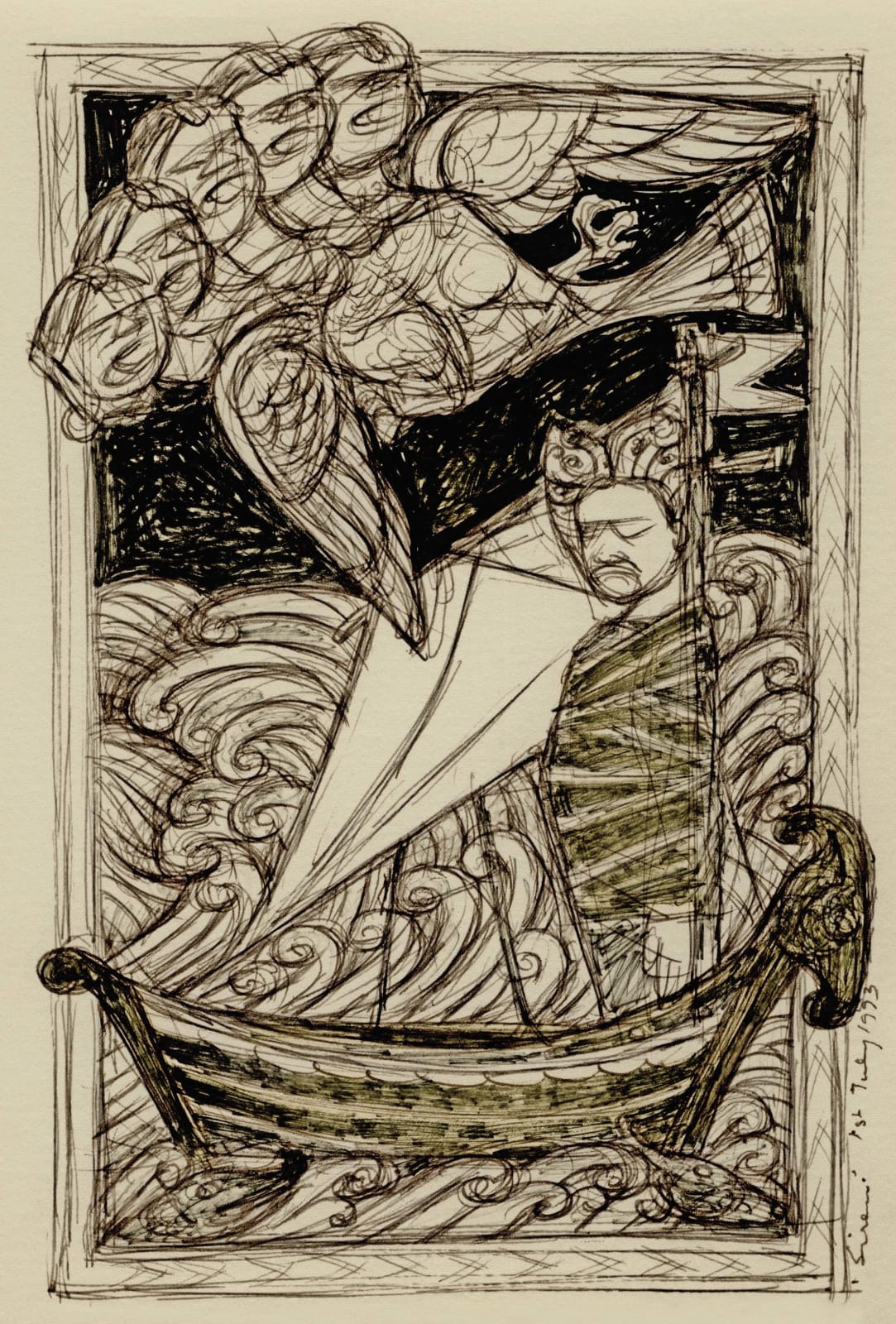 A. Ramachandran, Untitled, 1993
