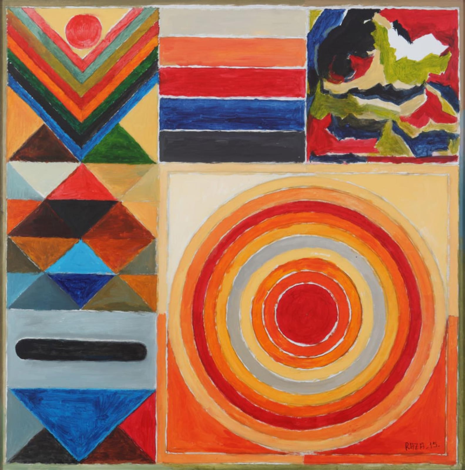 S.H. Raza, Lila, 2015