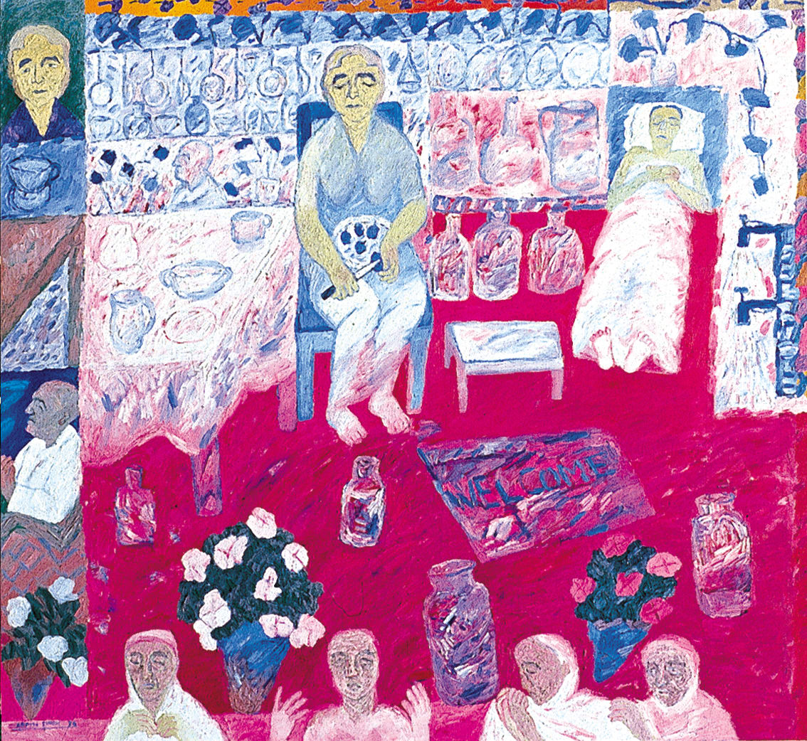 Arpita Singh, Munna Apa's Kitchen, 1994