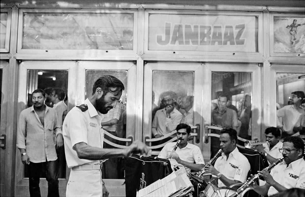 Sooni Taraporevala, Navy Band, Janbaaz premiere, Metro Cinema, Bombay, 1986