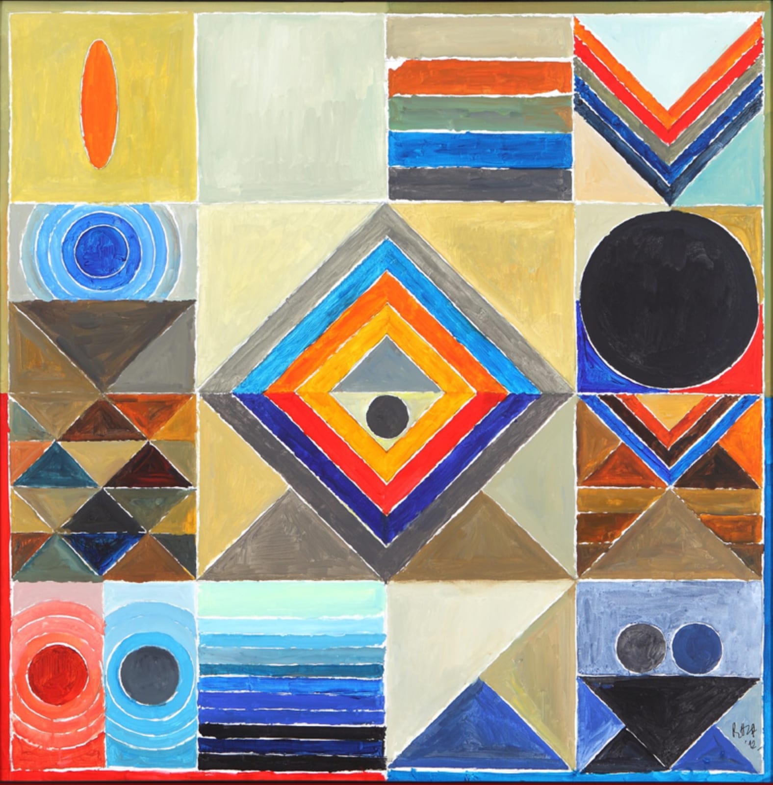 S.H. Raza, Divya Shikha, 2012