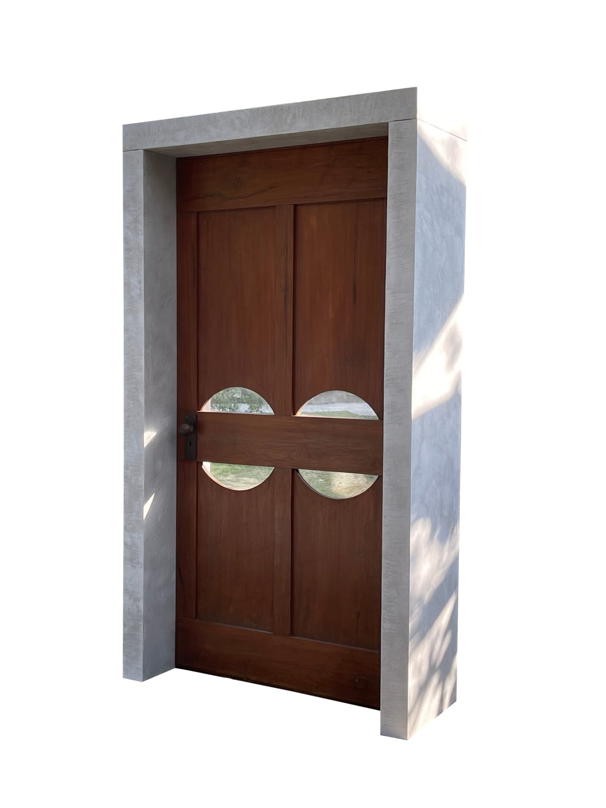 Balkrishna Doshi, Connecting Ancestry Door for Gunvant Mangaldas House, Ahmedabad, India , 2021