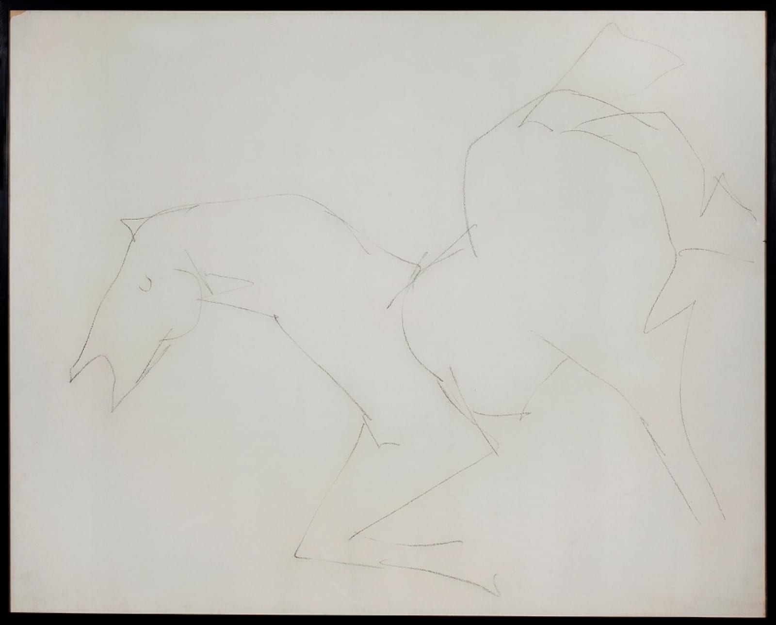 M.F. Husain, Untitled