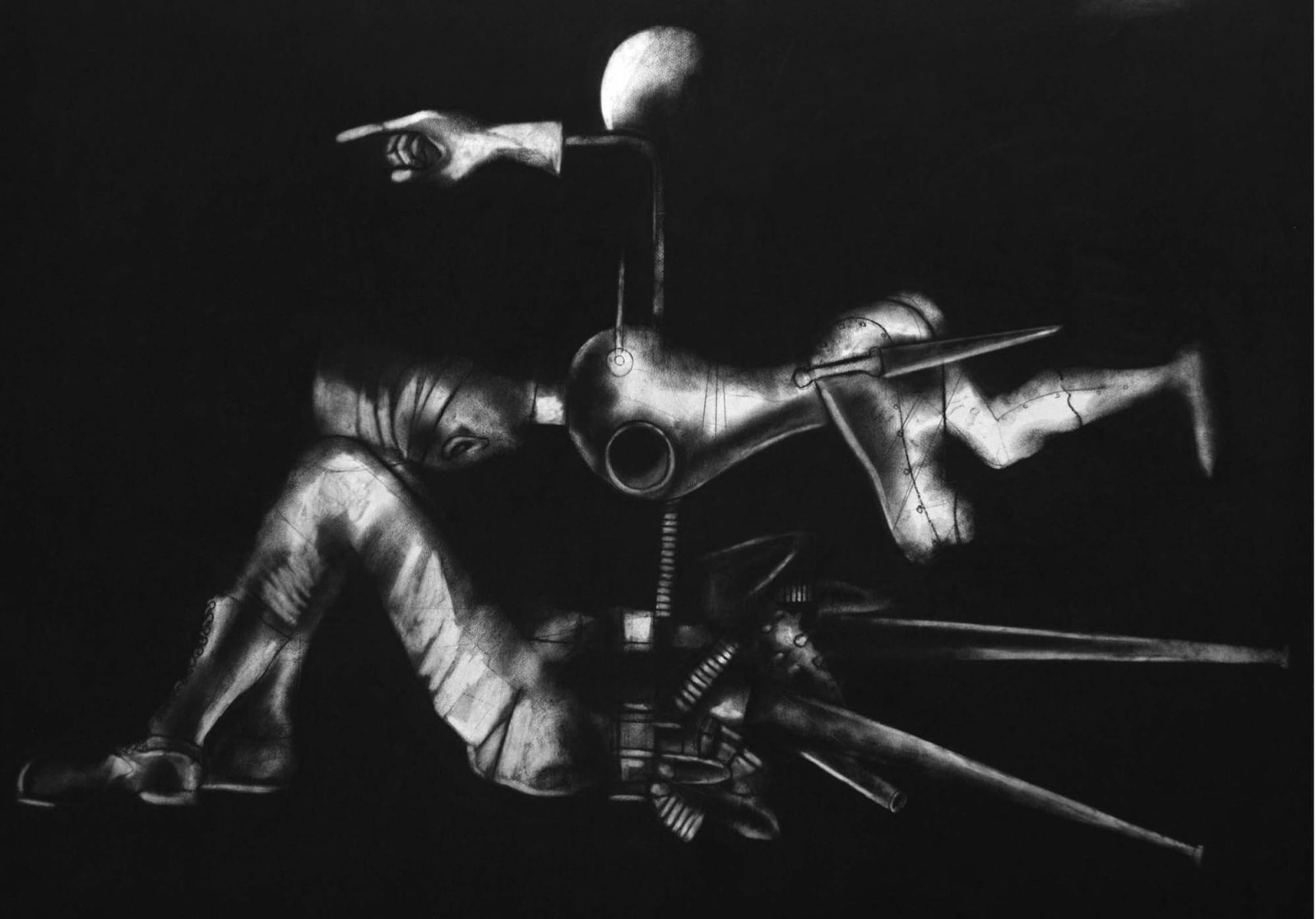 K.M. Madhusudhanan, Marx Archive: New Drawings, 2016