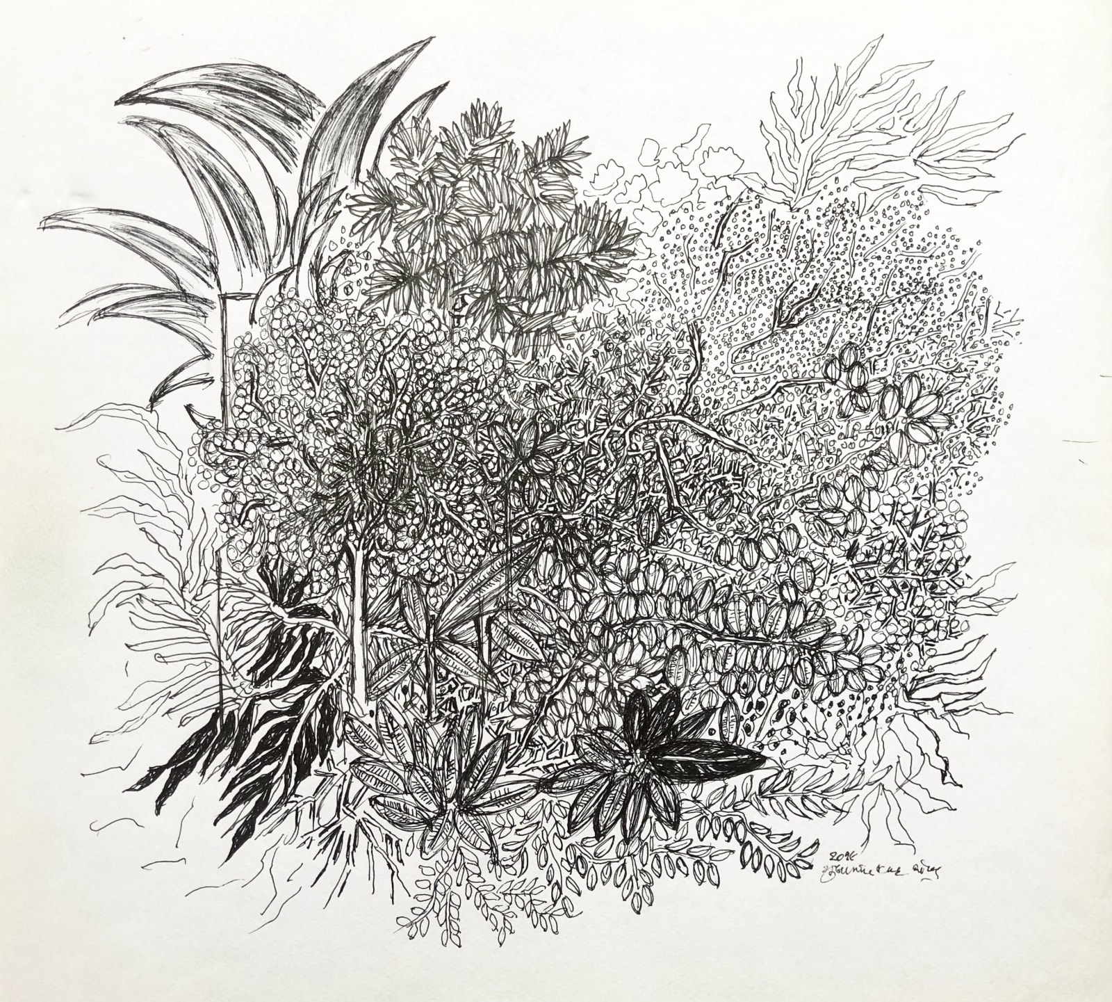 Gulammohammed Sheikh, Arbour, 2019