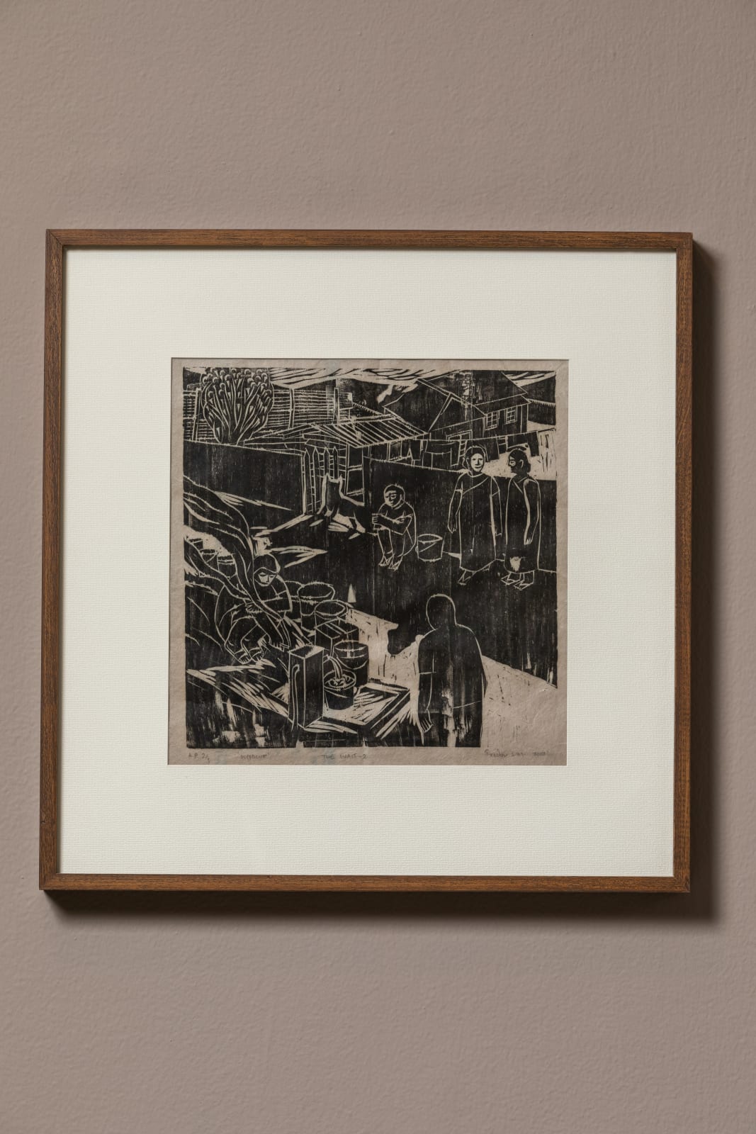 Treibor Mawlong, The Wait -II AP 2/3, 2017