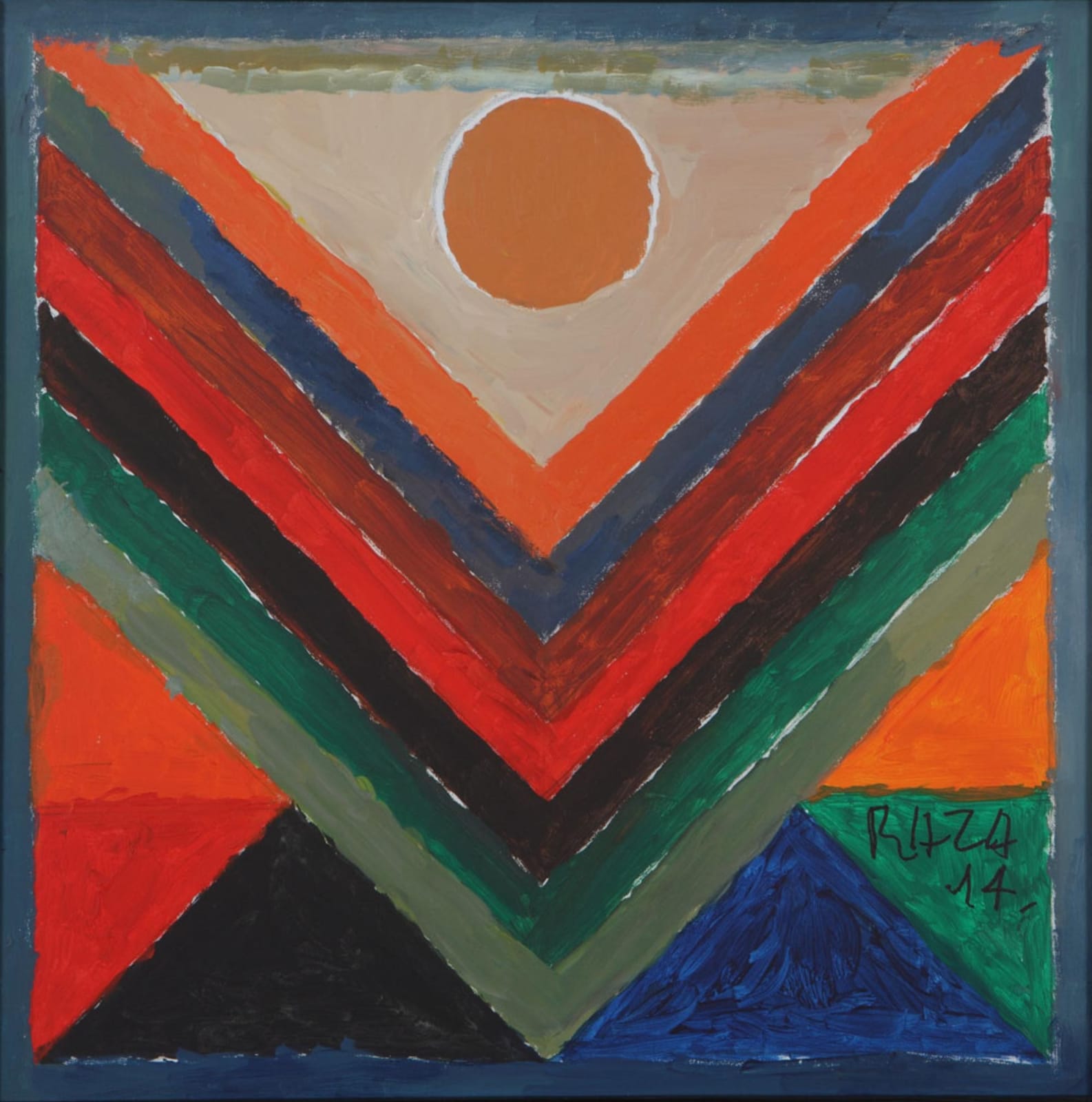 S.H. Raza, Taru, 2014