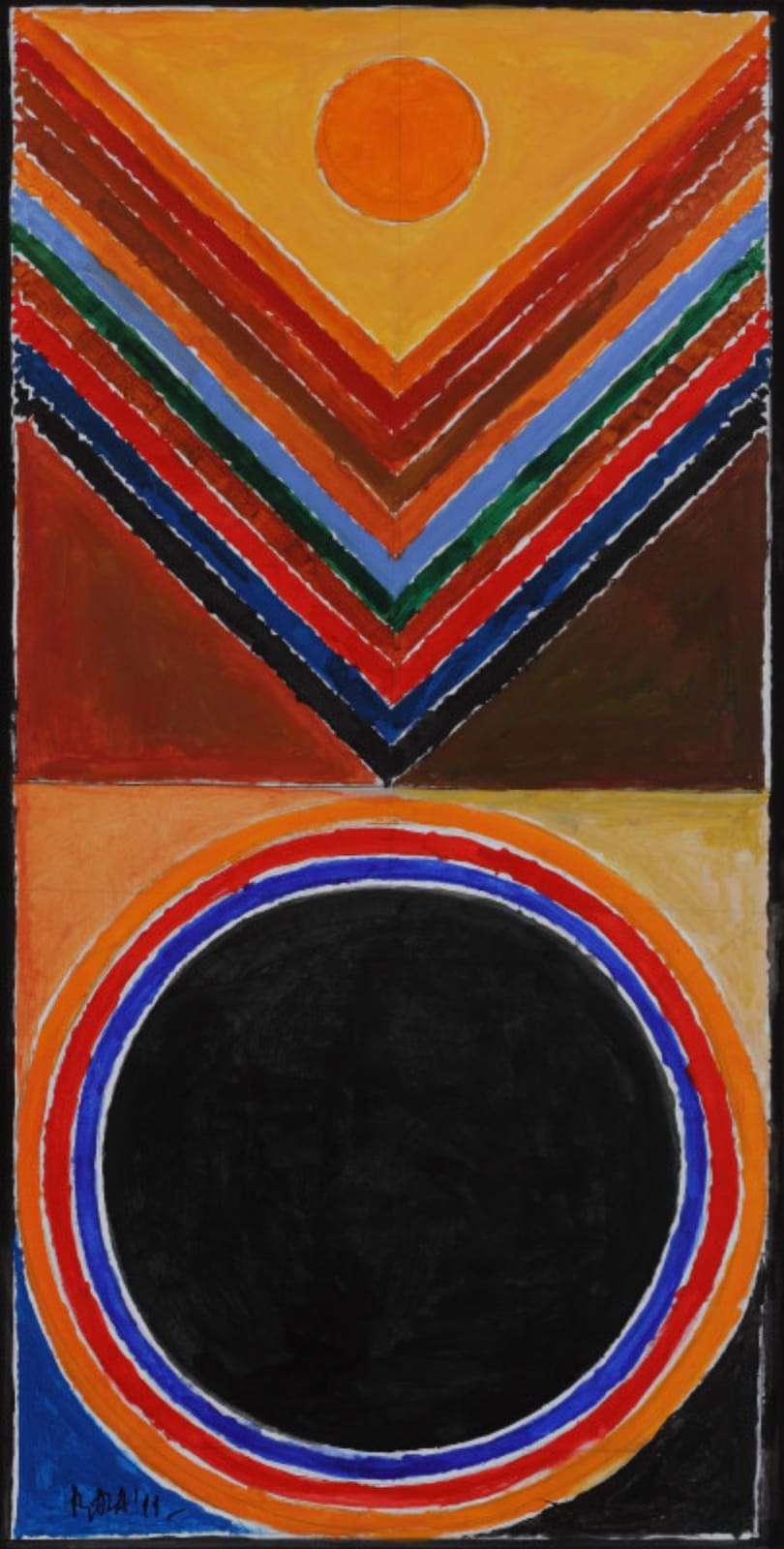 S.H. Raza, Bindu & Tree, 2011