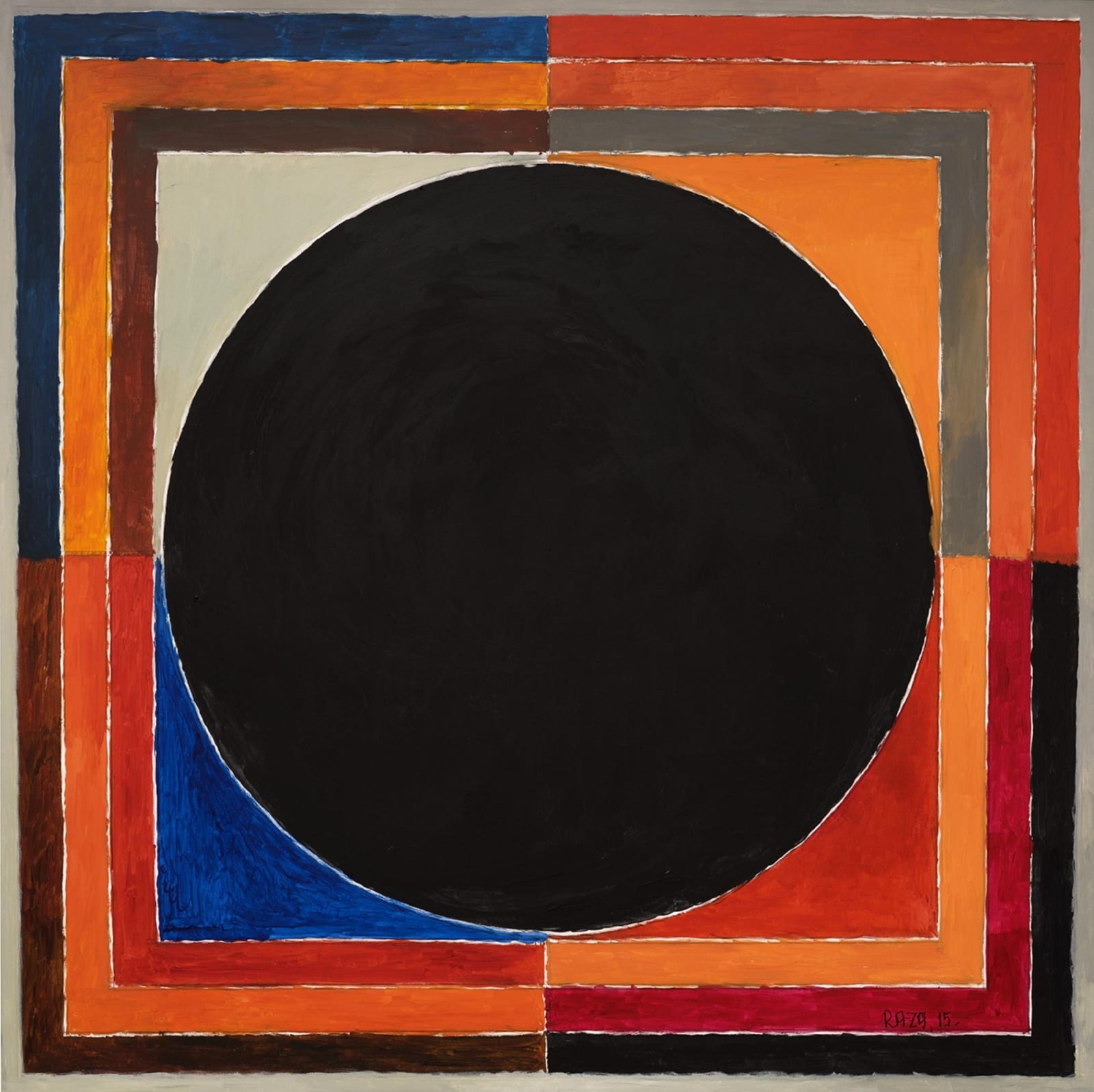 S.H. Raza, Prayas, 2015