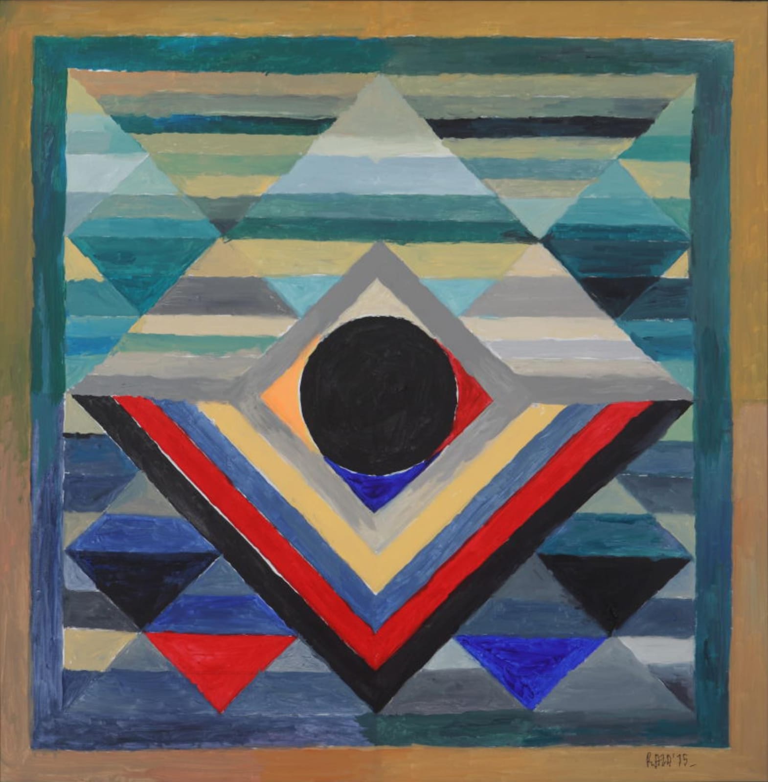 S.H. Raza, Aakar, 2015