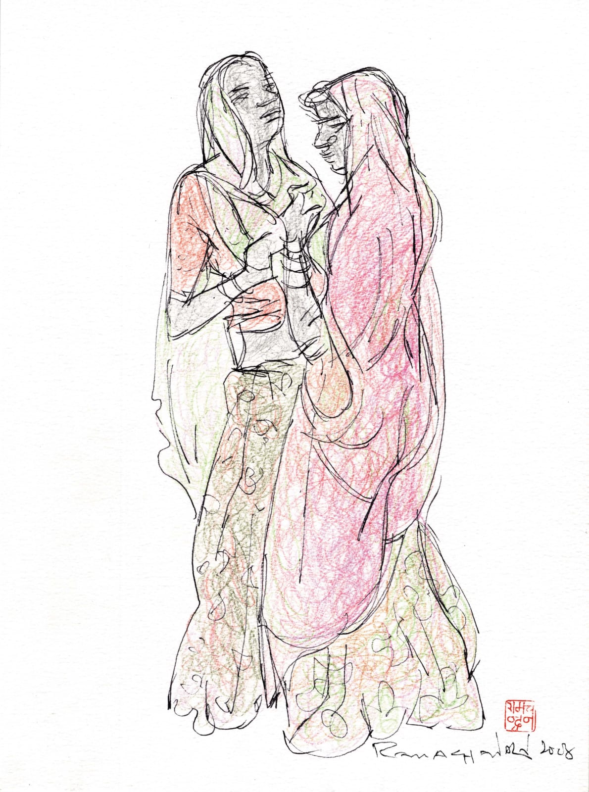A. Ramachandran, Untitled, 2008