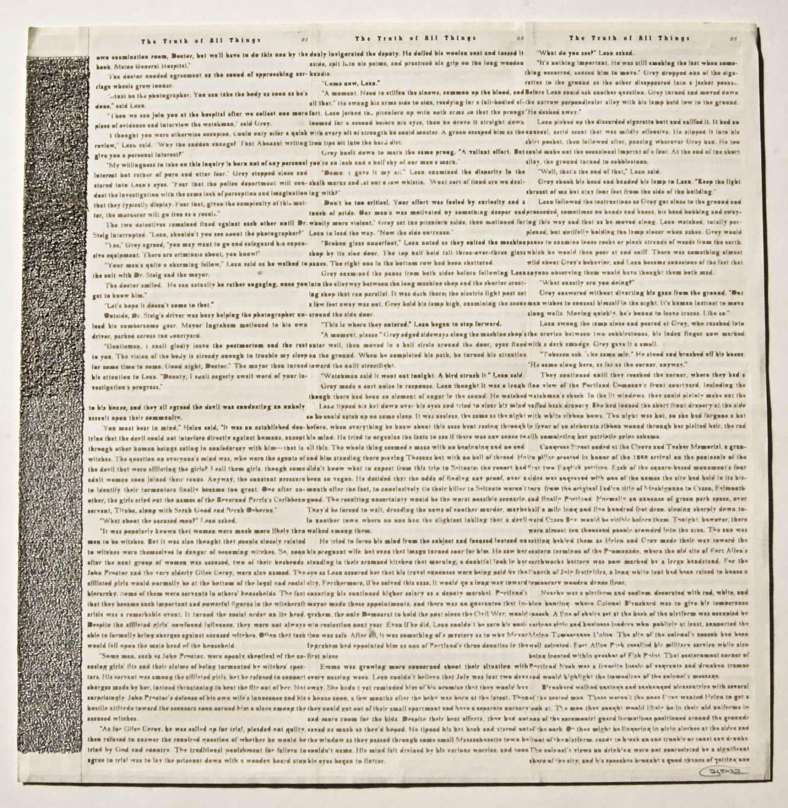 Youdhisthir Maharjan, The Truth of all Things, 2019