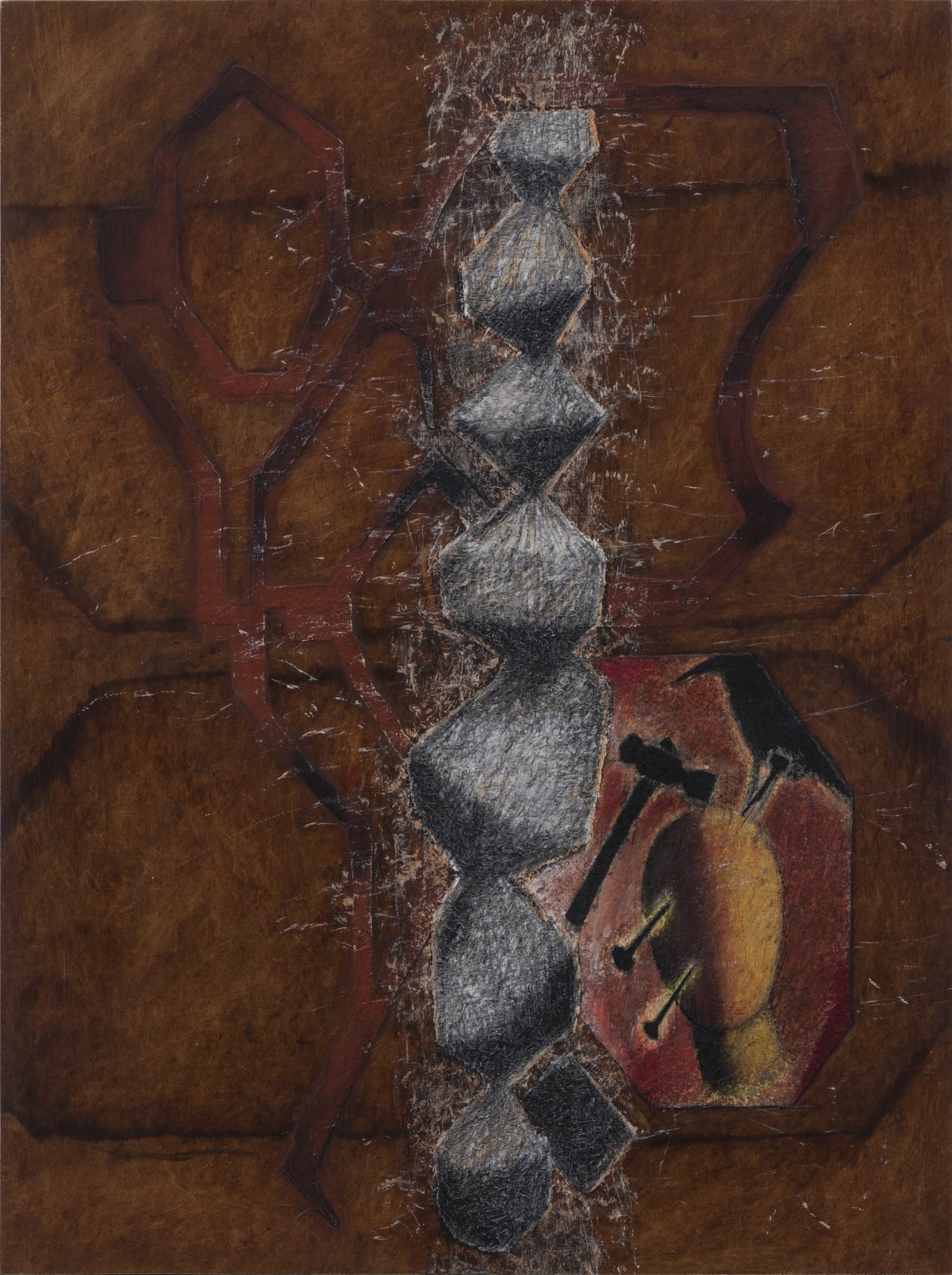 Atul Dodiya, Hammerhead, 2018