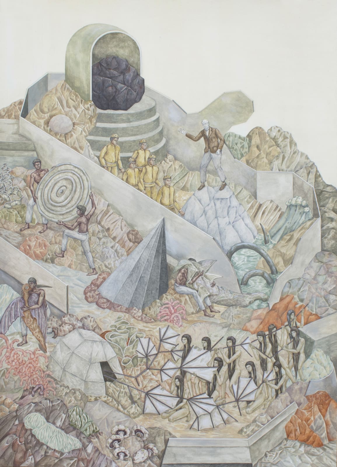 Shrimanti Saha, The Sacred Stone, 2020