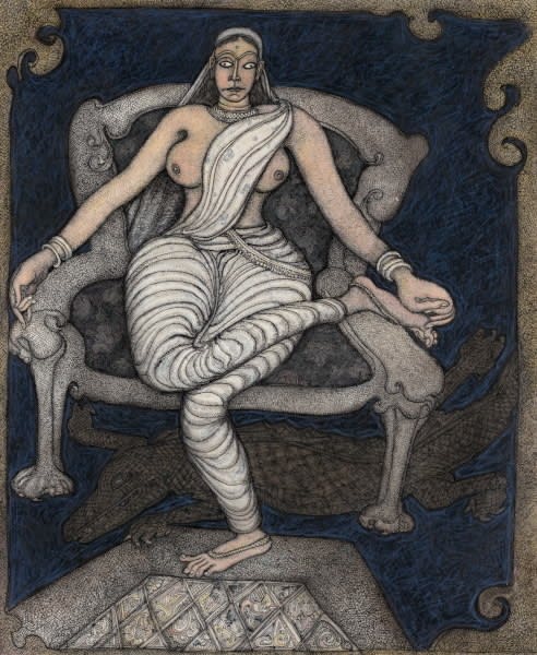 Jogen Chowdhury, Her Silver Throne, 2000