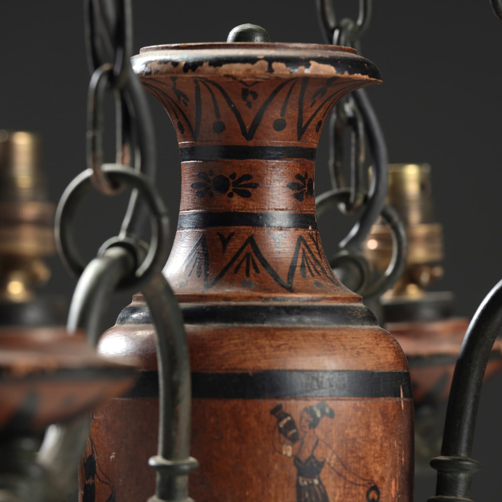 Estruscan Style Chandelier (SOLD)