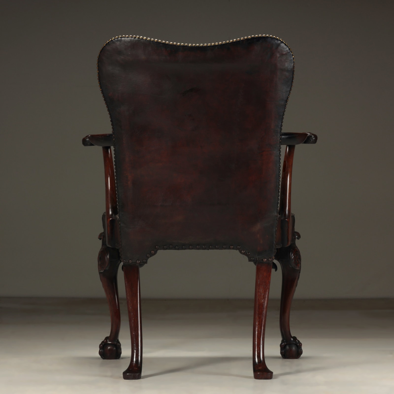 Leather Armchair , c.1880 (SOLD)
