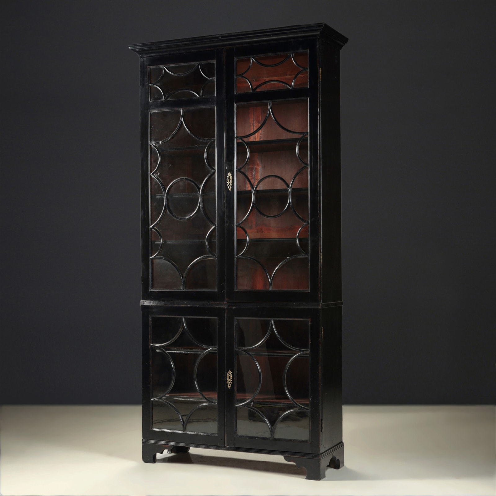 Ebonised Bookcase , c.1810