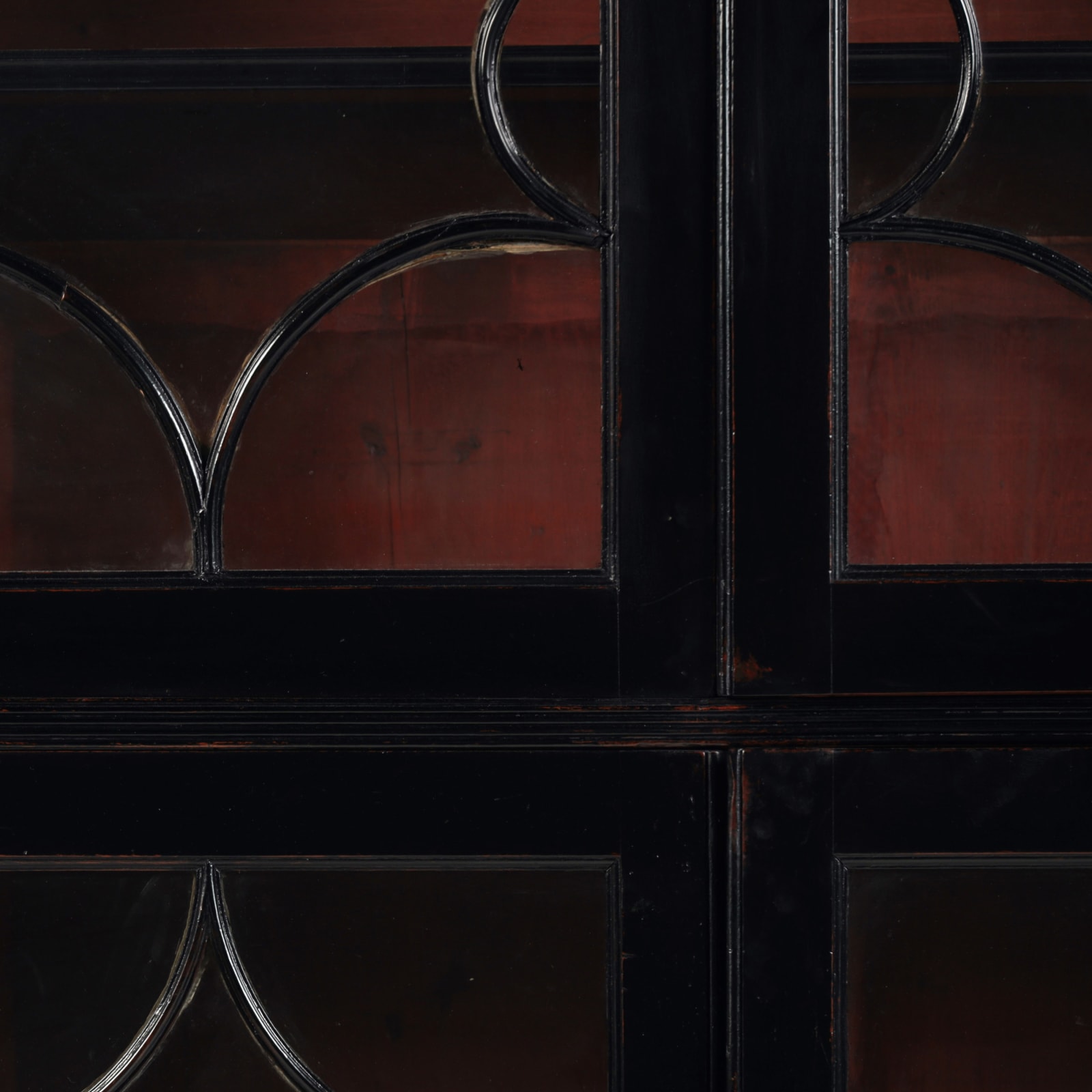 Ebonised Bookcase , c.1810