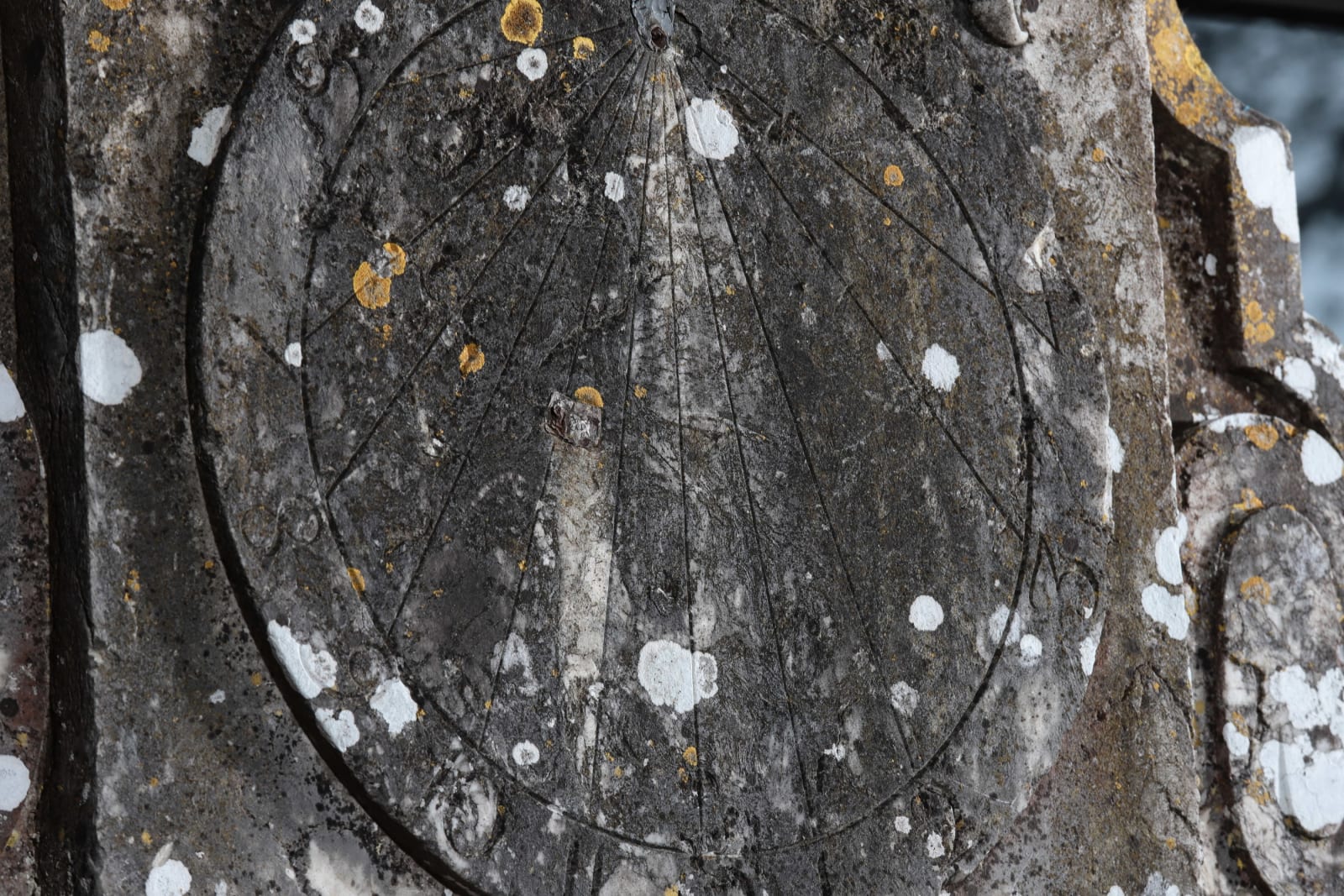 Monumental Marble Sundial , XVIII Century