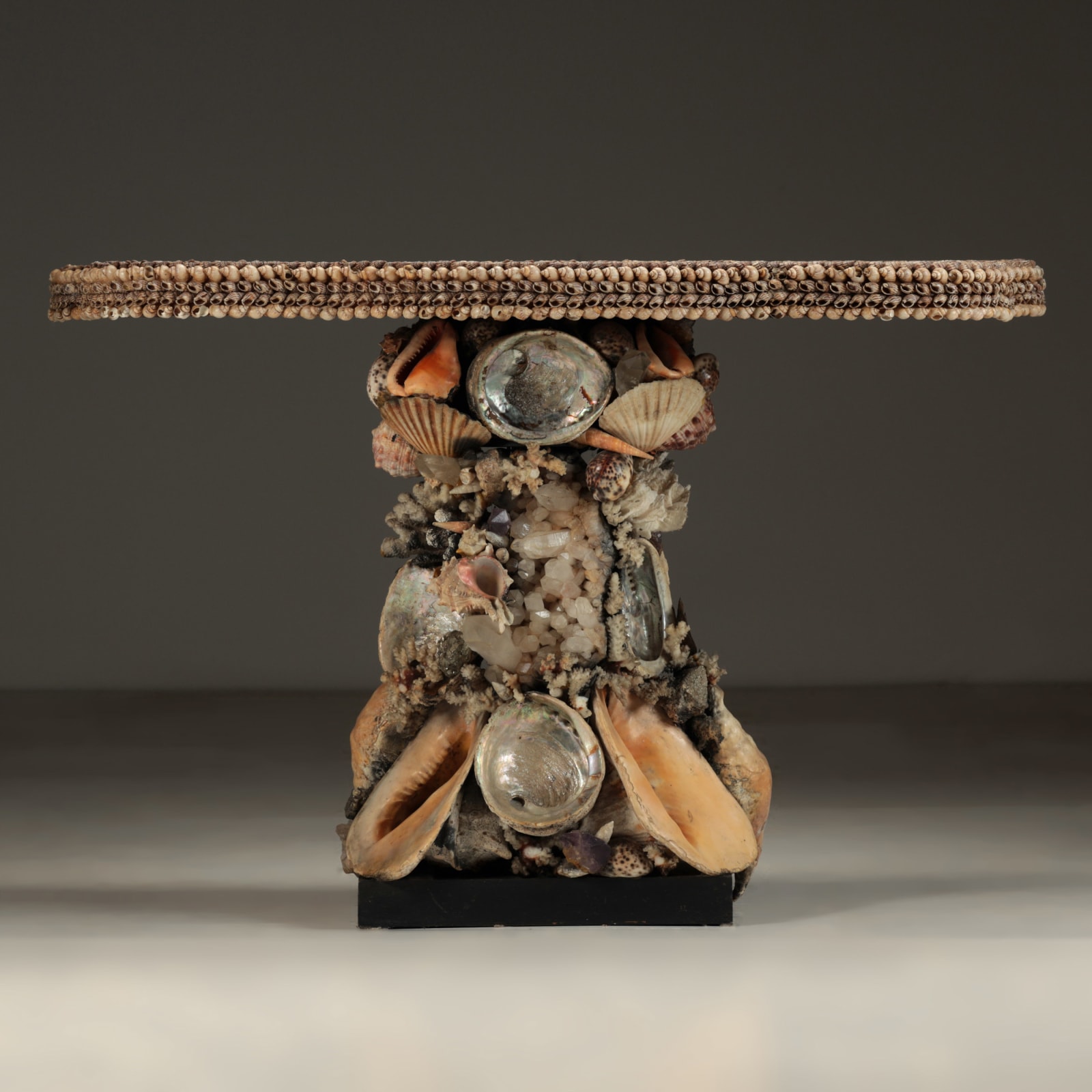 Shellwork Console Table , c.1960 (SOLD)