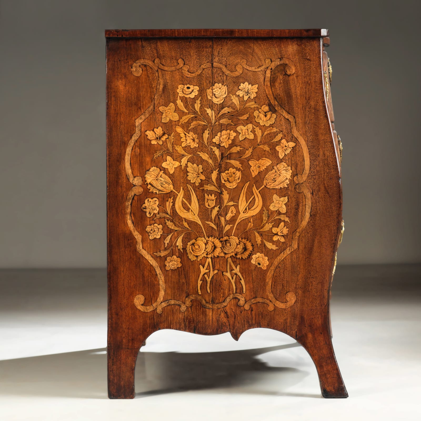 Dutch Floral Commode, XVIII Century