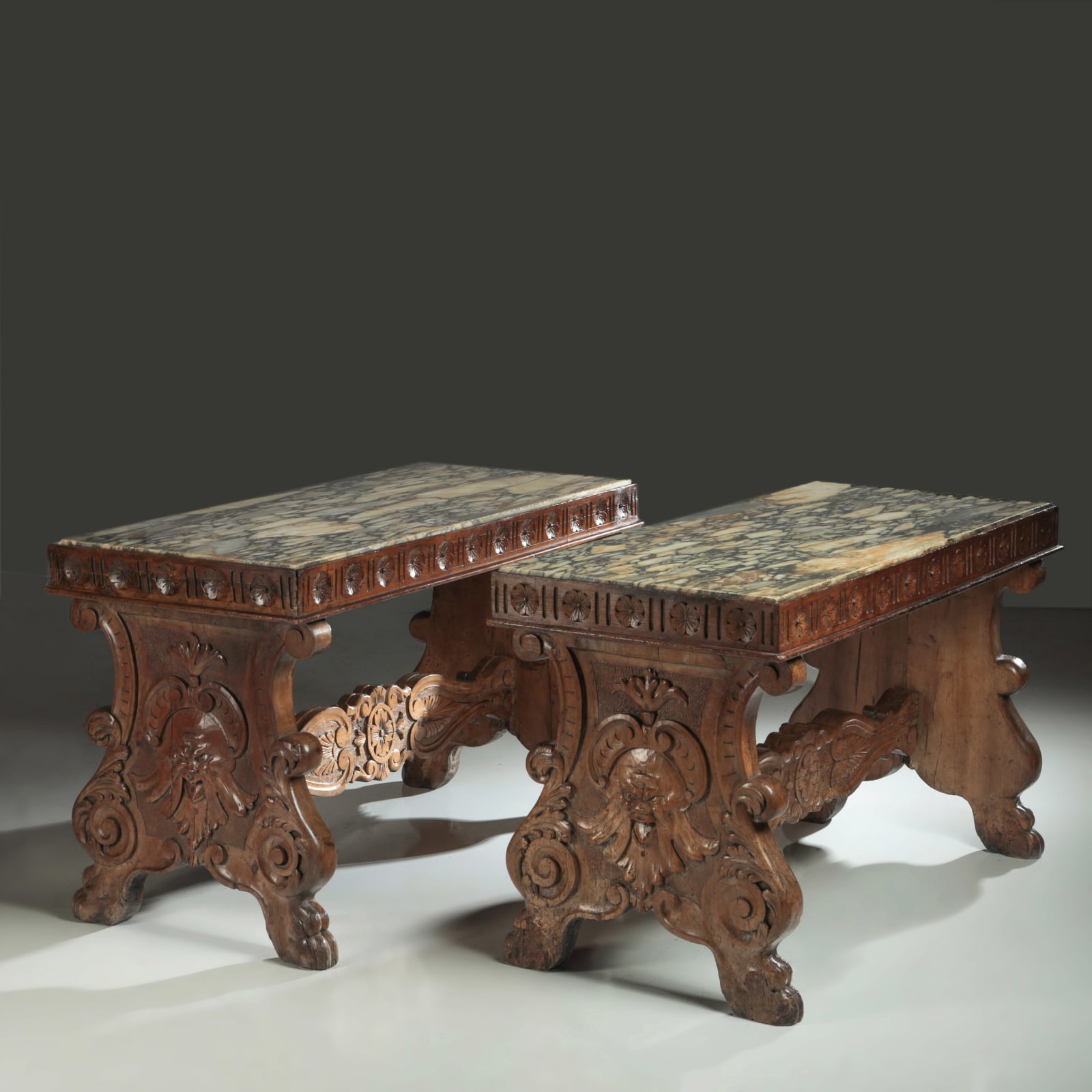 Tuscan Consoles, c.1800 (SOLD)