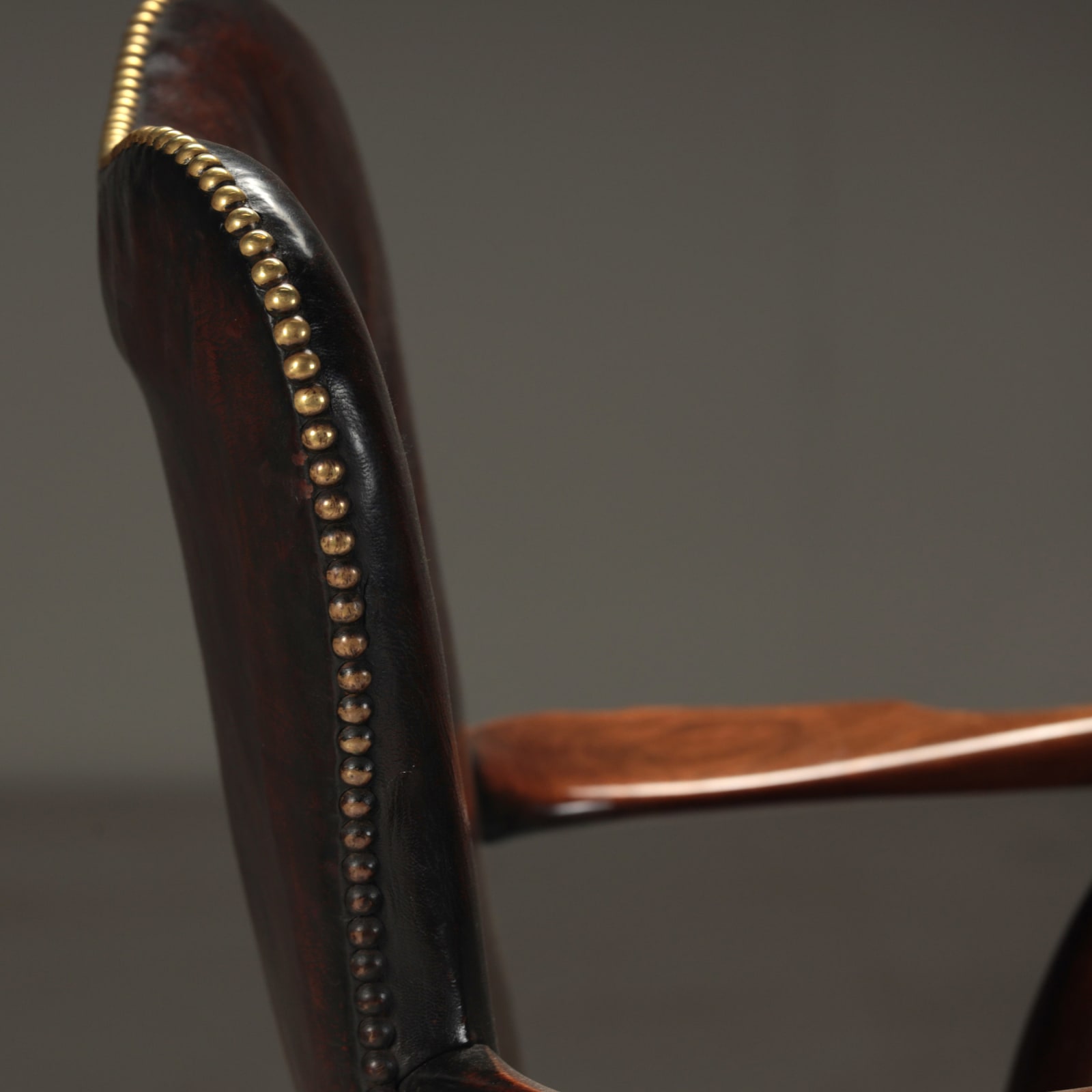 Leather Armchair , c.1880 (SOLD)