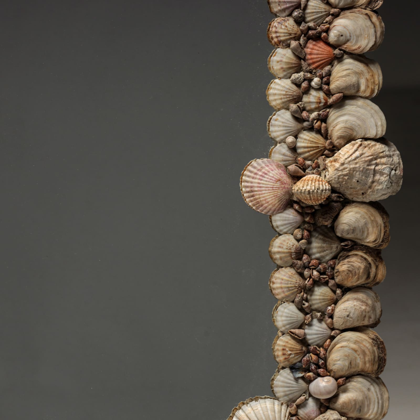 Shellwork Grotto Mirror, C.1900