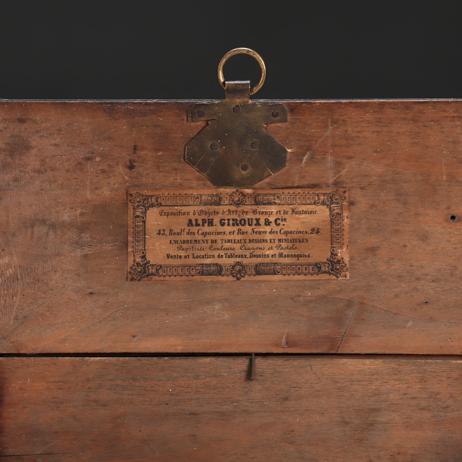 Marquetry Mirror , c.1810 (SOLD)