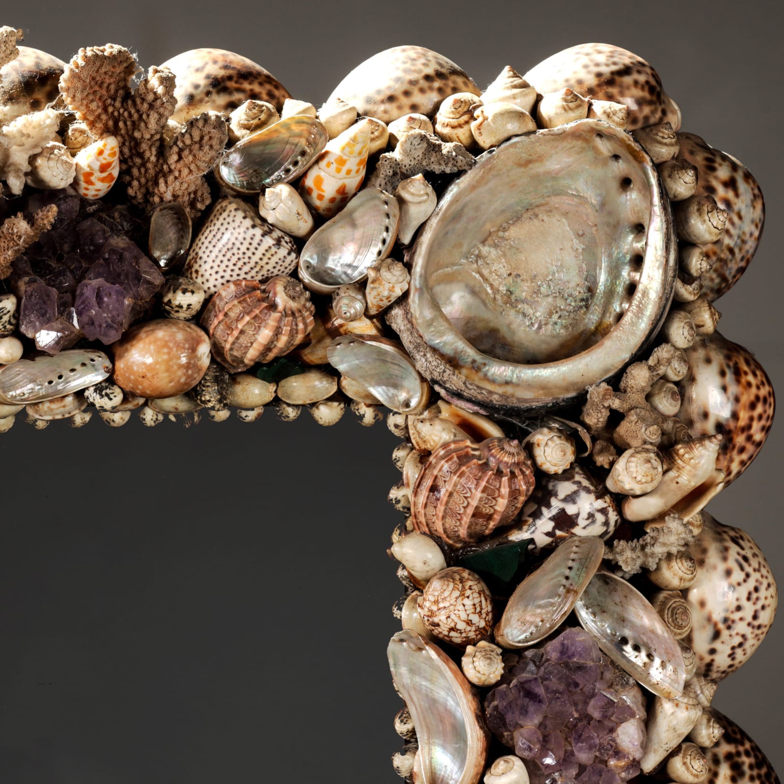 Anthony Redmile Shell Mirror , C.1970 (SOLD)