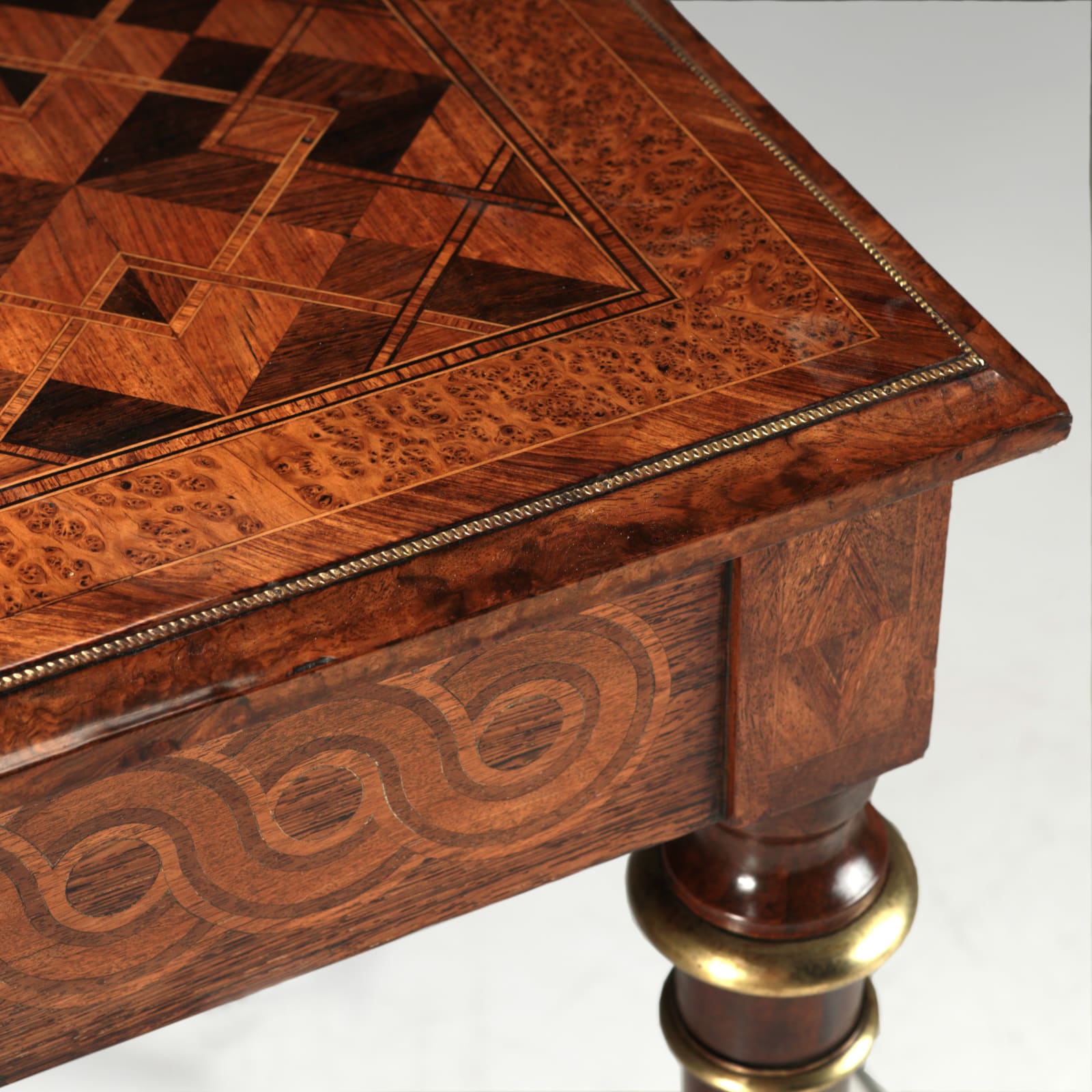 Louis XV Style Marquetry Desk , c.1890