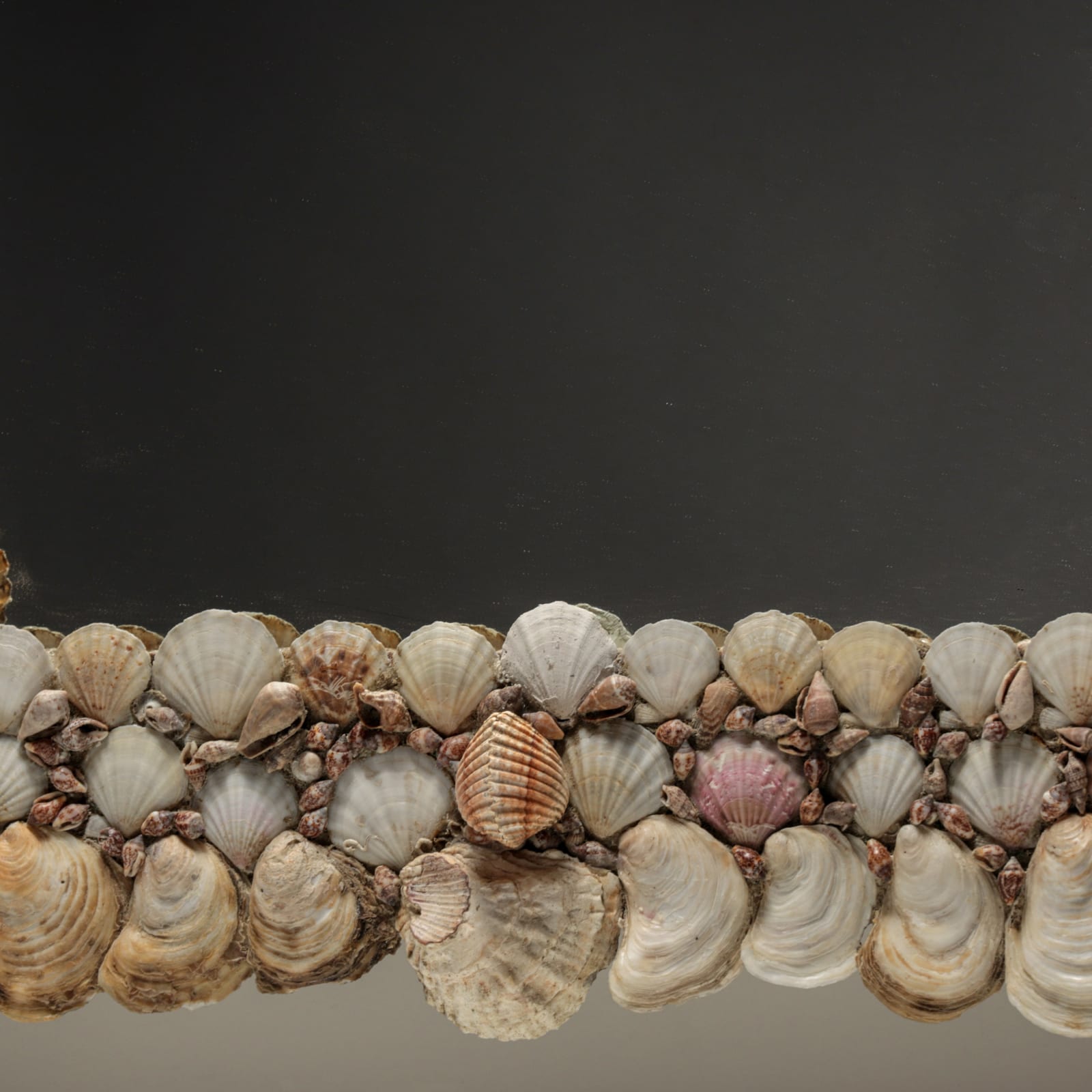 Shellwork Grotto Mirror, C.1900