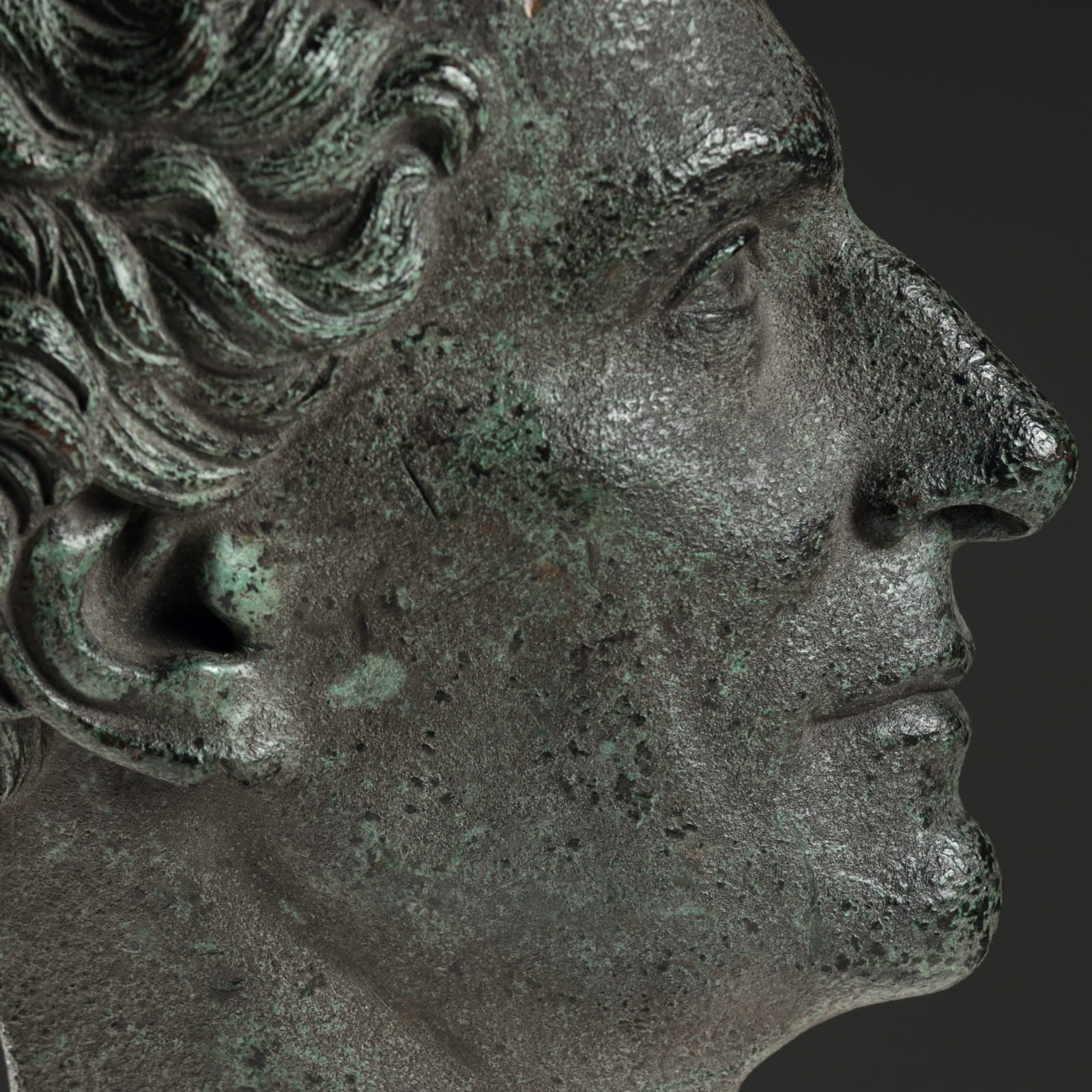 Bronze Profile, c.1850 (SOLD)