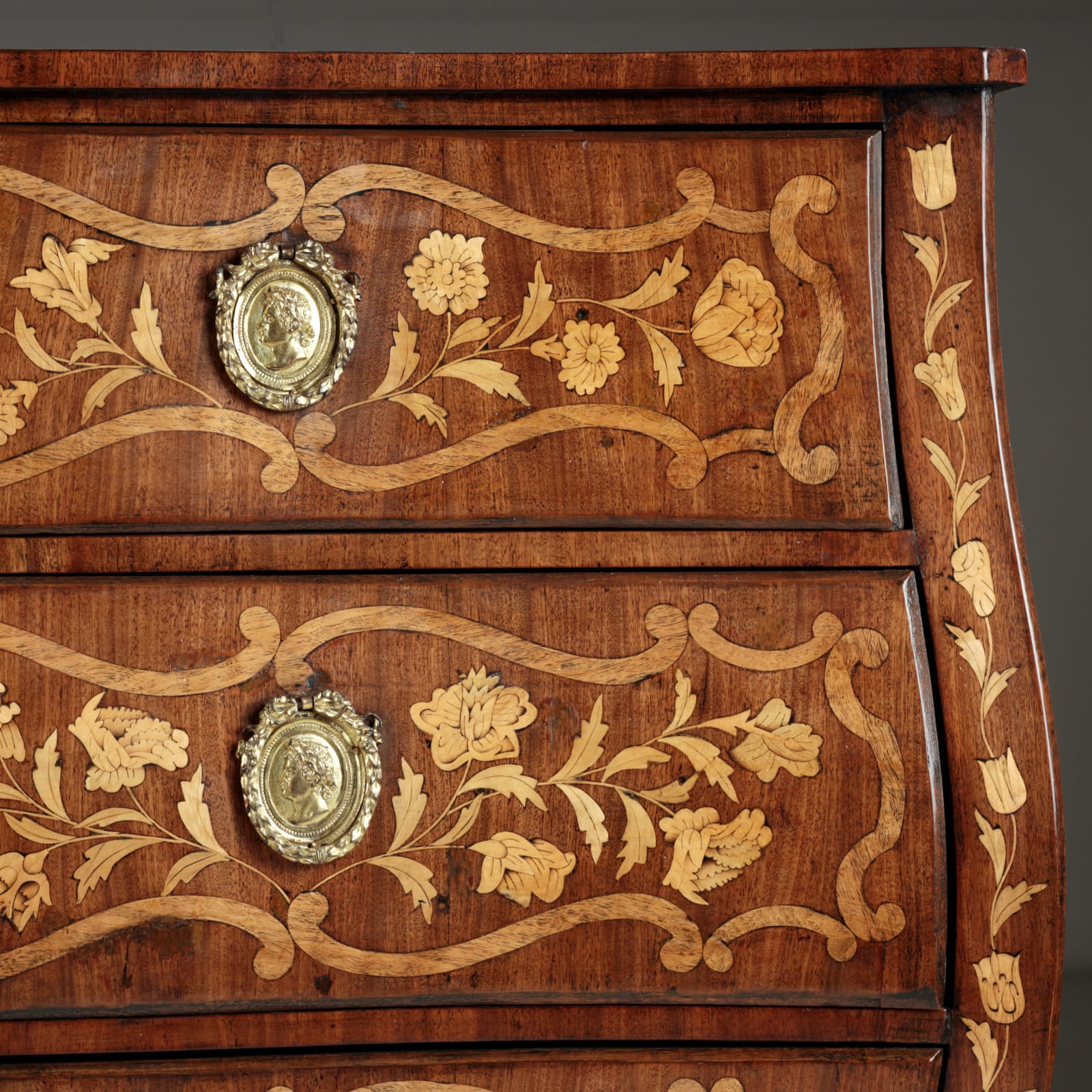 Dutch Floral Commode, XVIII Century