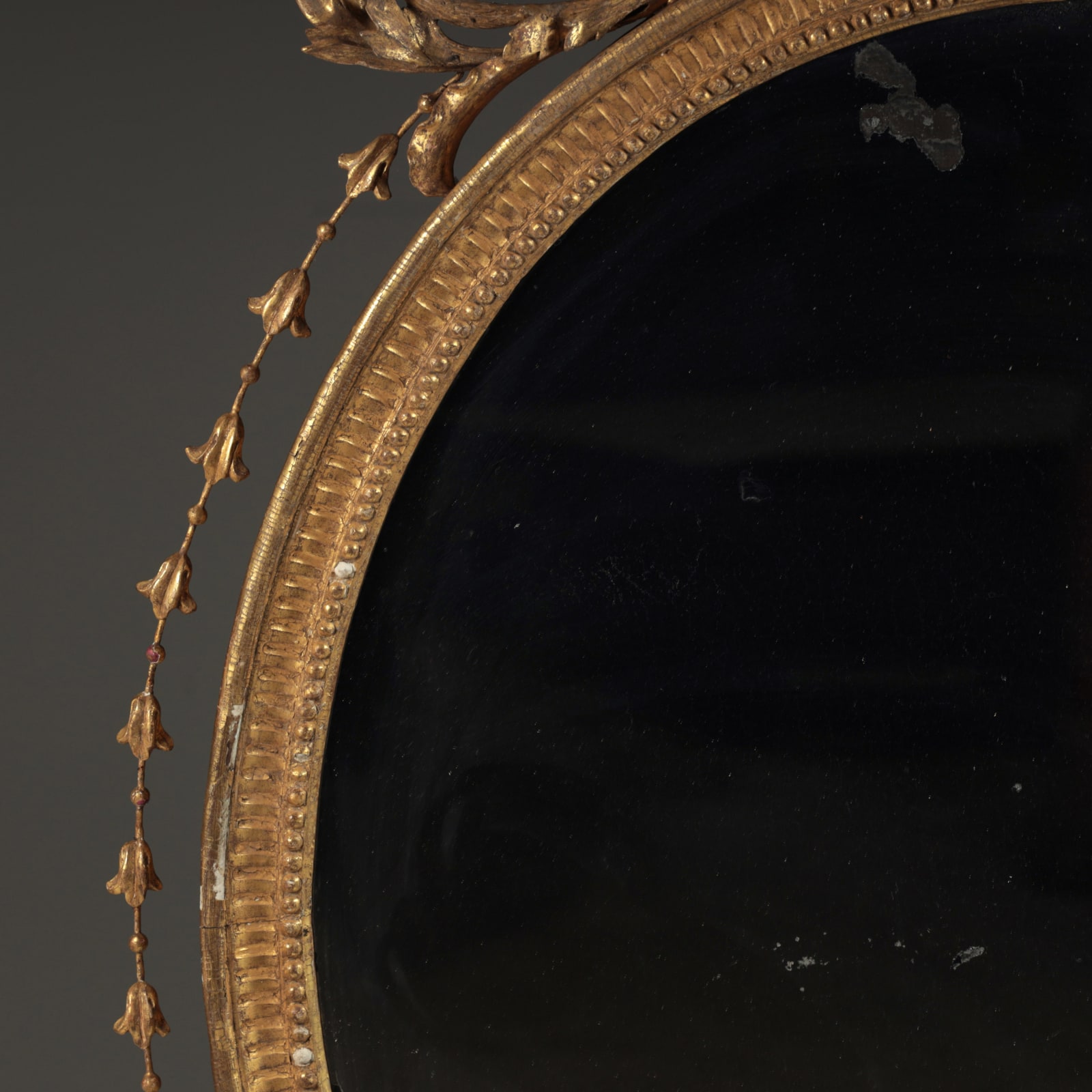 George III Oval Mirror , c.1775 (reserved)