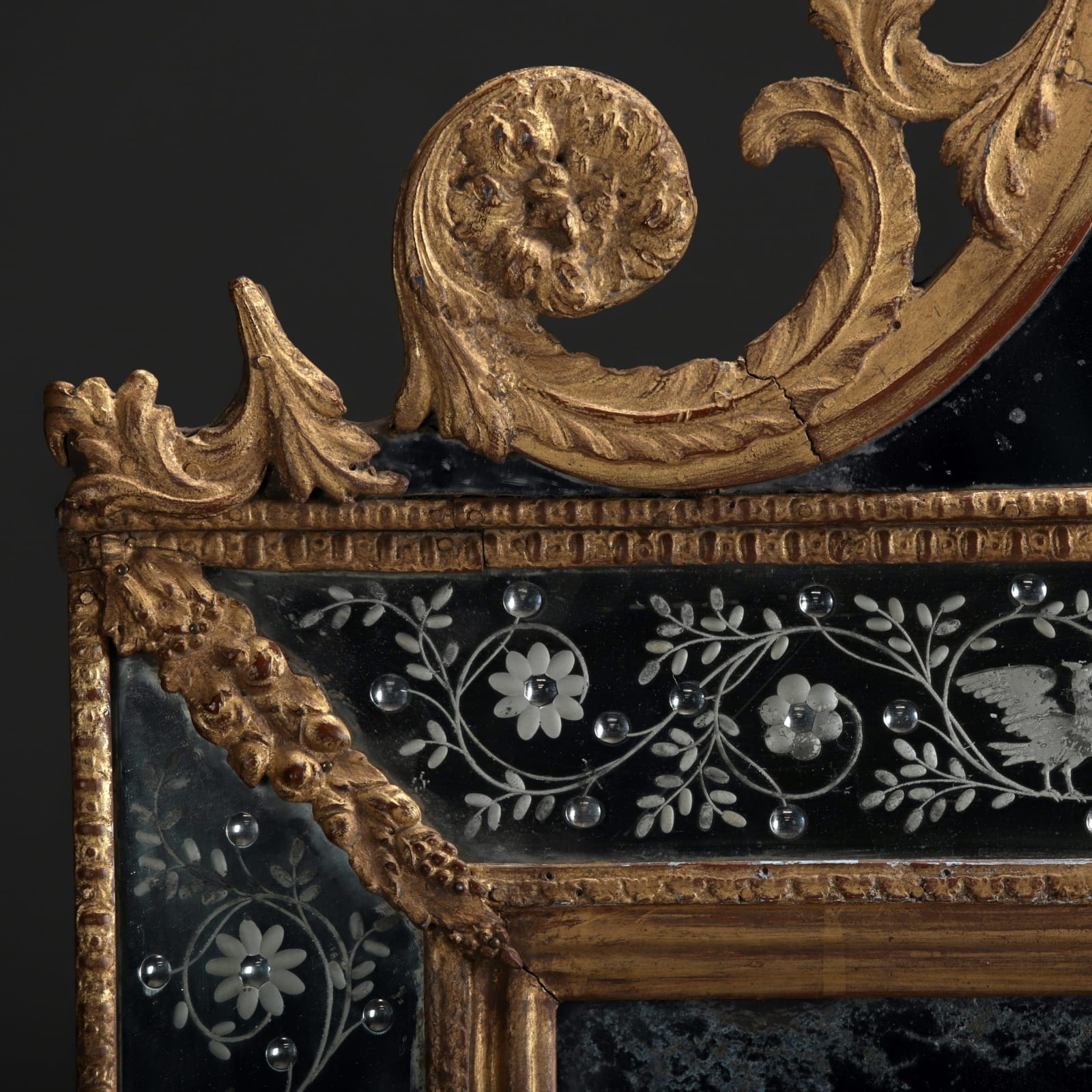 Swedish Mirror , c.1710-30