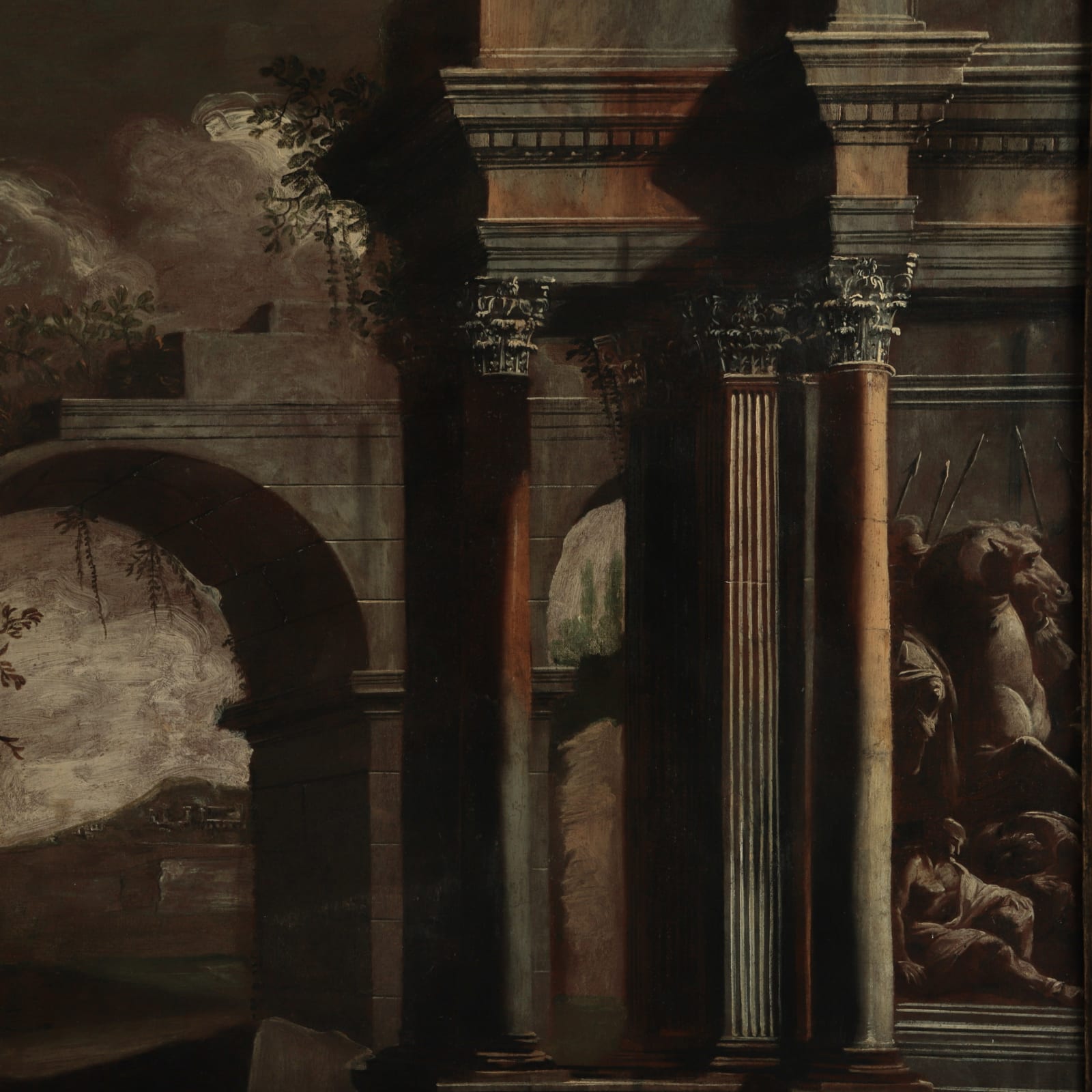 ARCHITECTURAL CAPRICCIO ,C.1650 (SOLD)