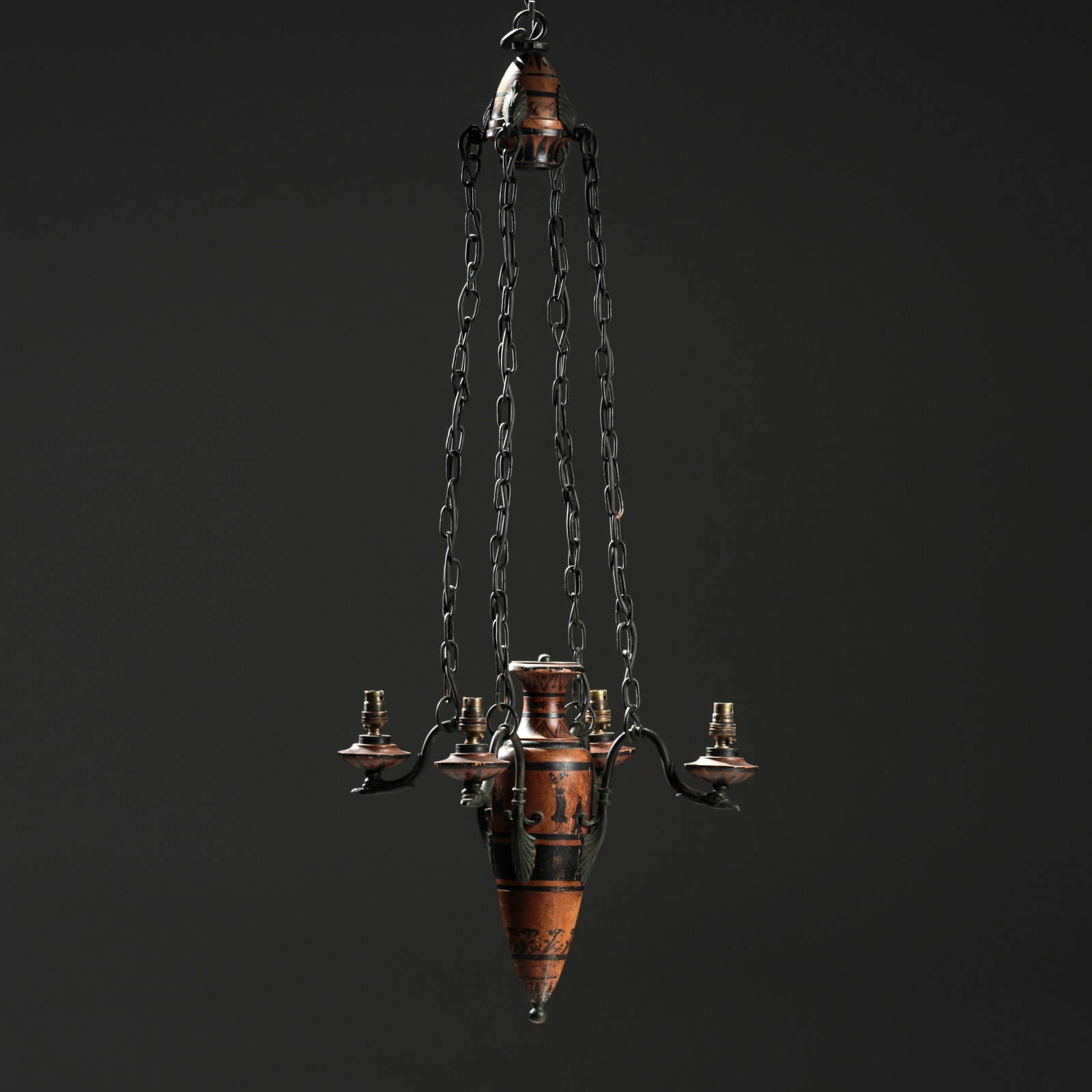 Estruscan Style Chandelier (SOLD)