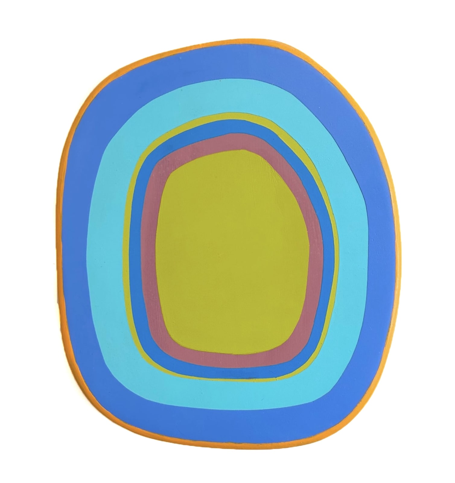 Laurie Skantzos, Portal - Avocado Plum Sky, 2025