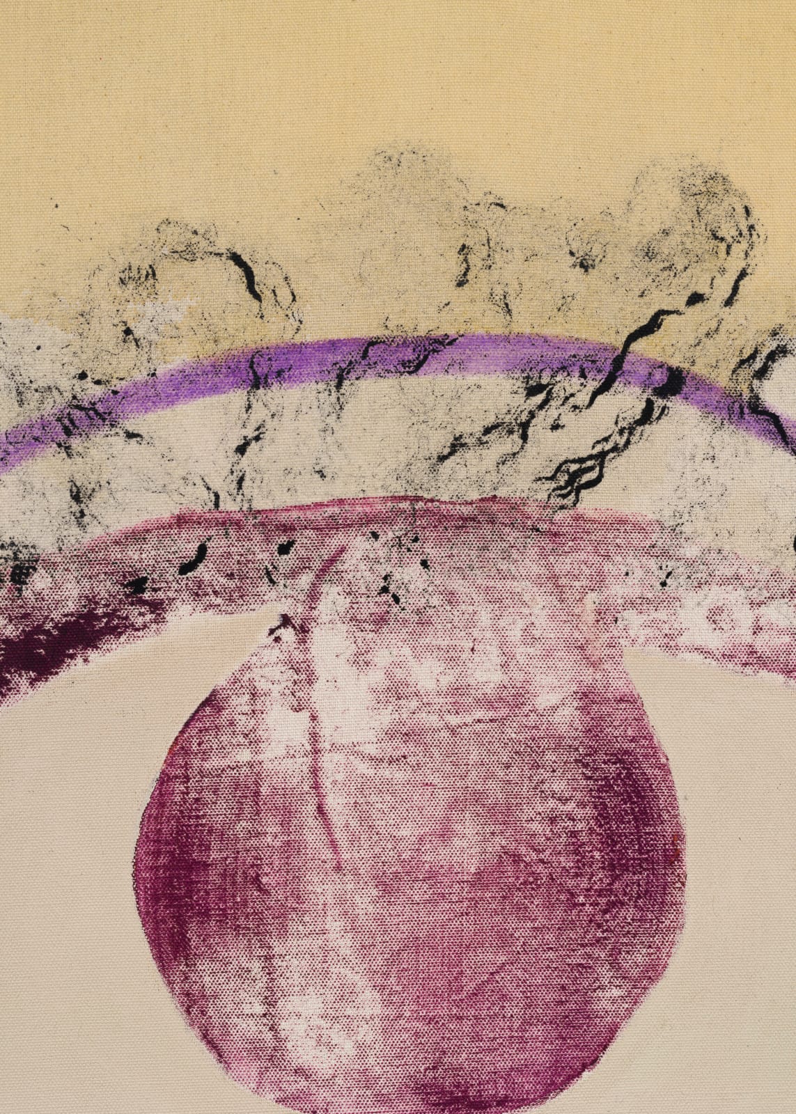 painting of an eye