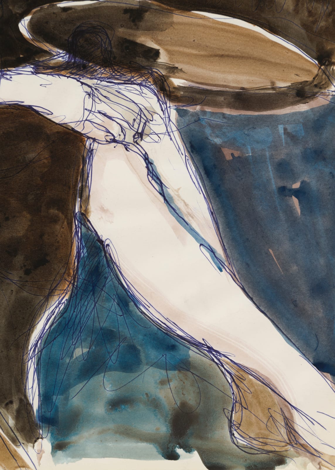 detail a drawing of a woman