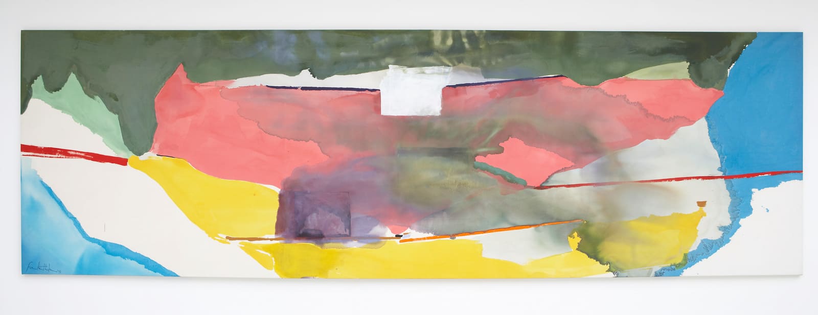 a lyrical abstract painting