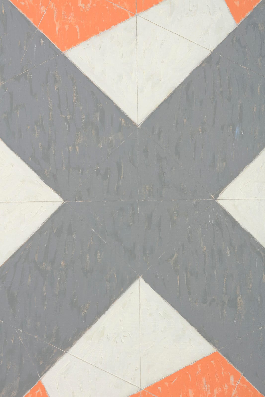 Jack Tworkov, X on Circle in the Square (Q4-81 #2), 1981