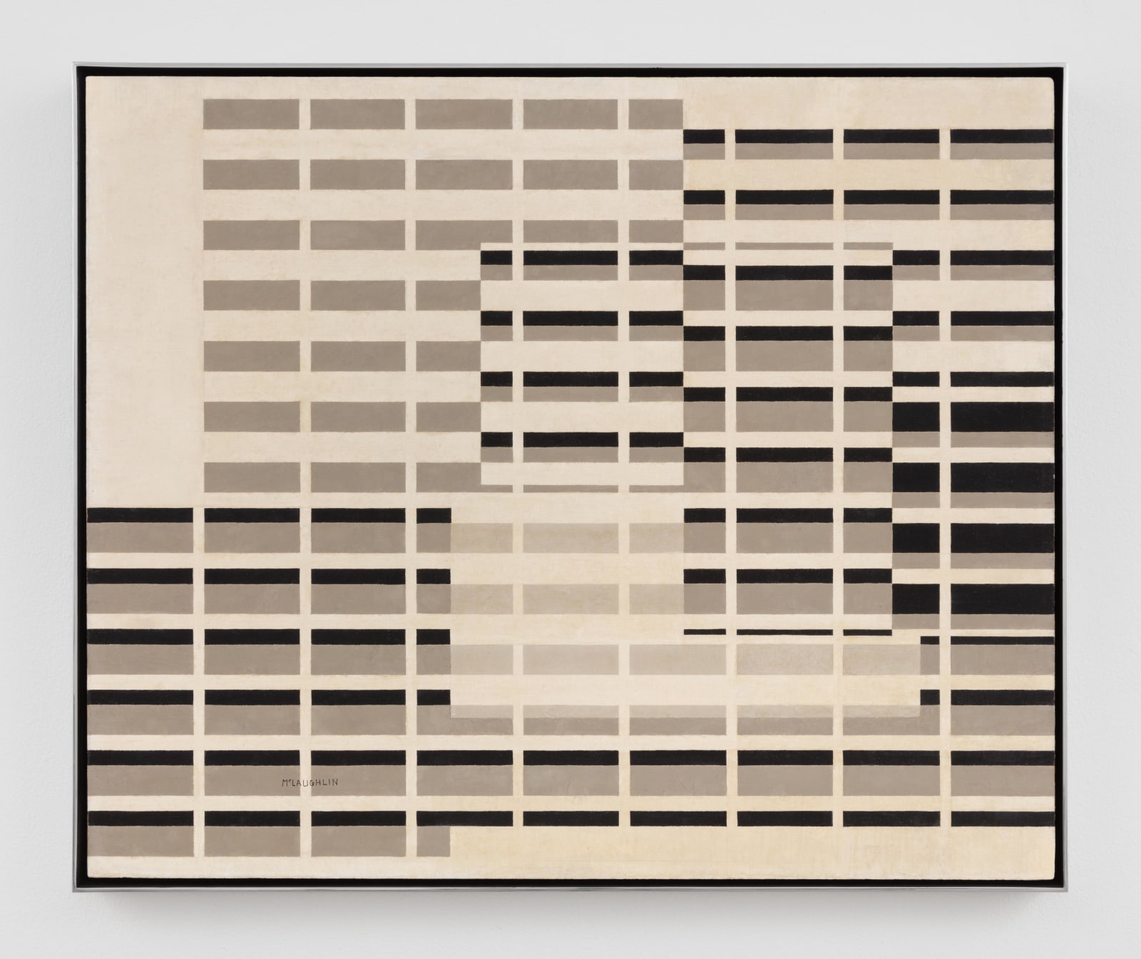 a geometric abstract painting