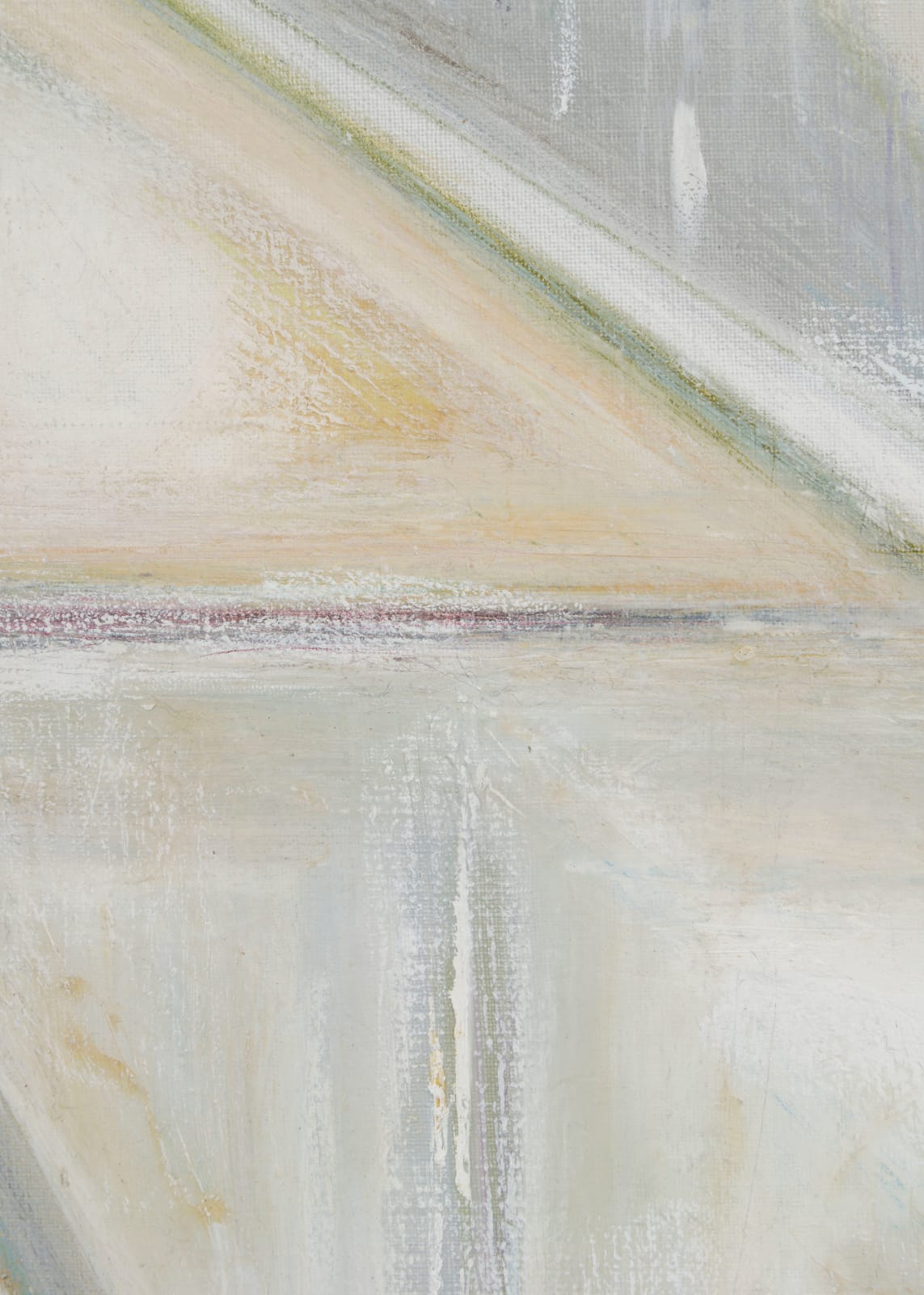 detail of geometric abstract painting