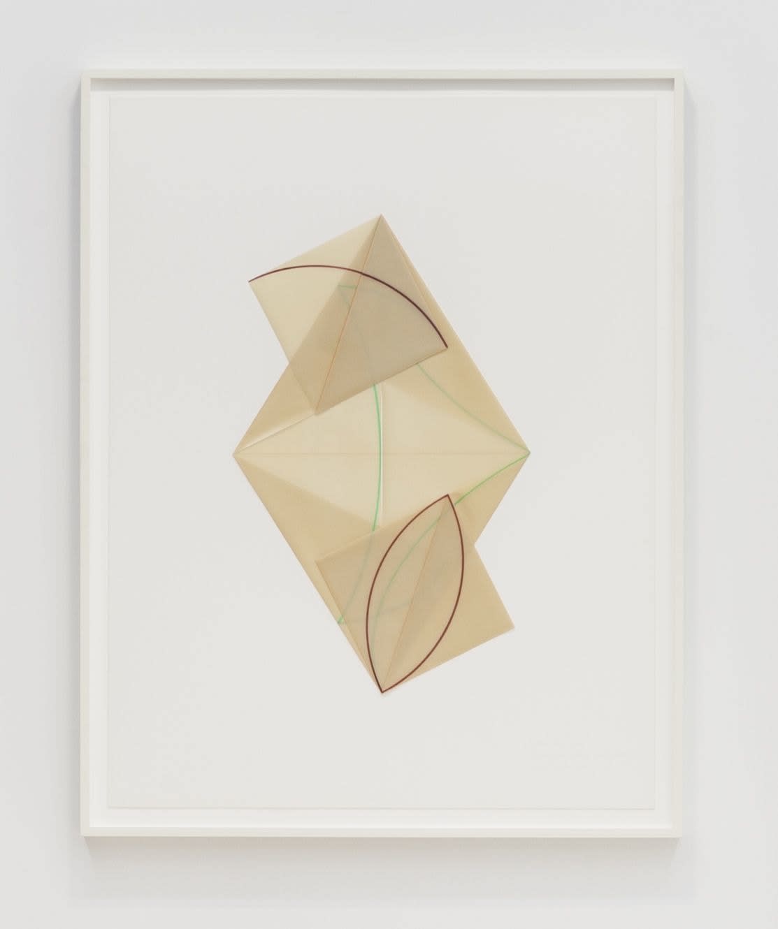 a geometric abstract drawing